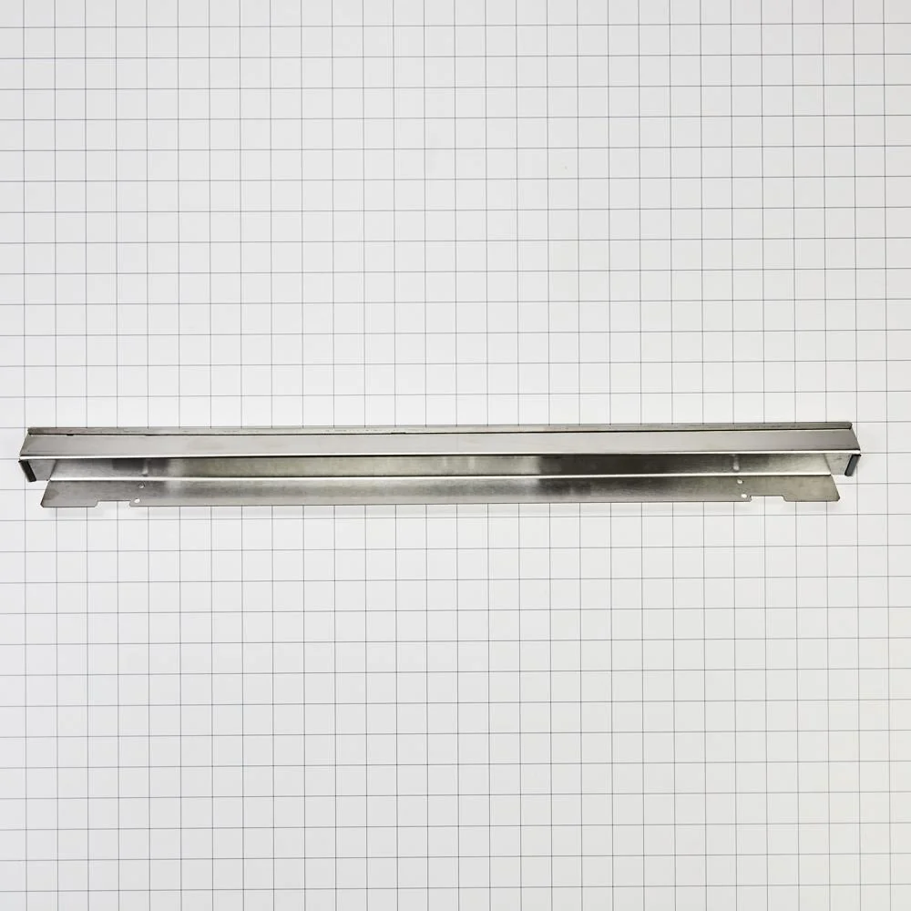 Kitchenaid W10752698 27" Microwave Vent Trim Kit, Stainless Steel, with trim pieces and deflector shield, fits KMBP107ESS