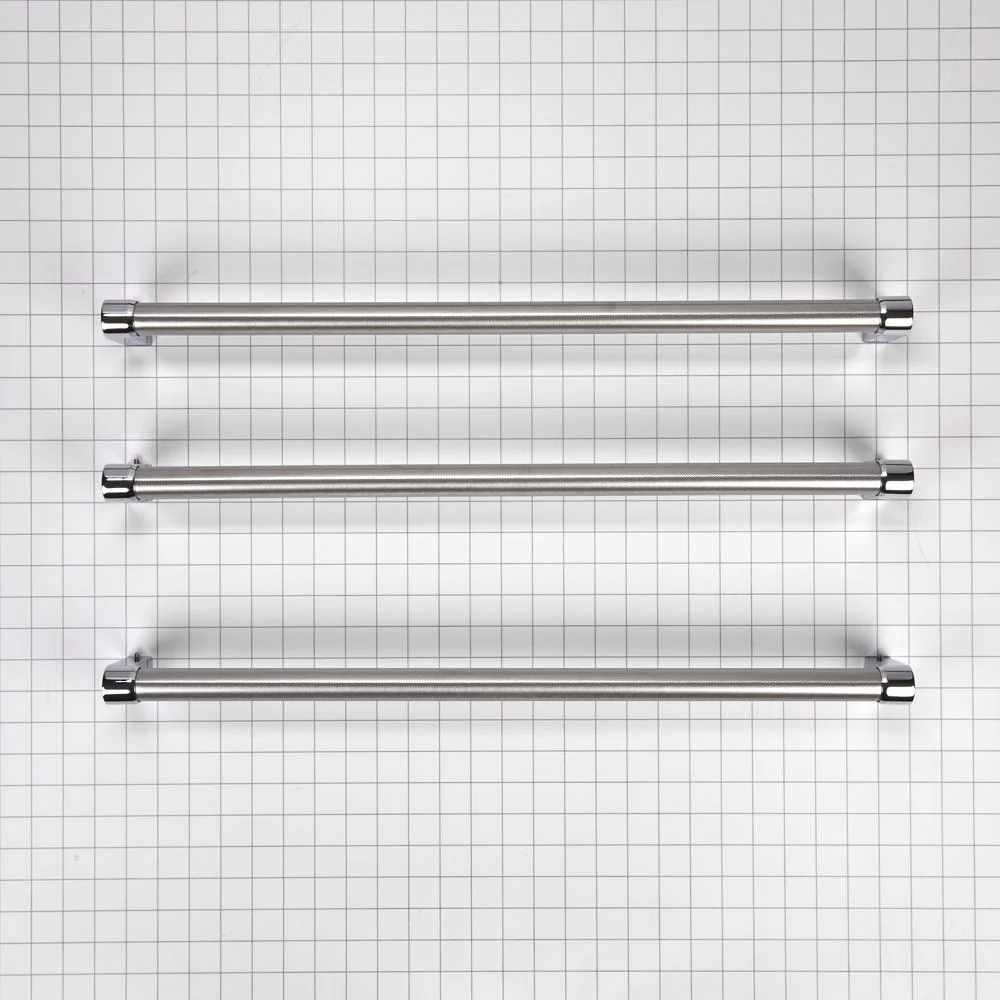 W10780404 KitchenAid® French Door Refrigerator Handle Kit - Stainless Steel - Image 3