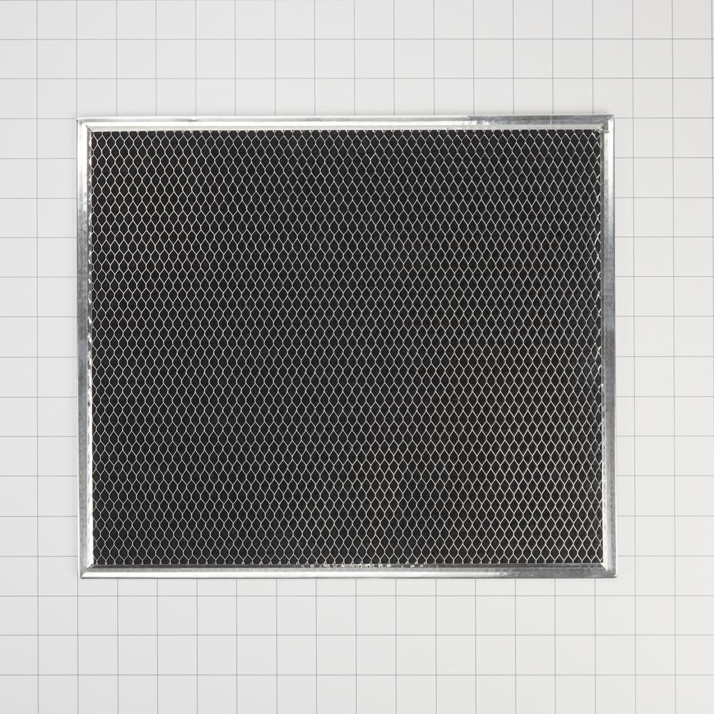 Kitchenaid W10905734 30-IN Range Hood Recirculation Filter Kit - Silver (Includes Two 16 1/2-IN X 11 1/2-IN Charcoal Filters and Four Clips) - Image 2