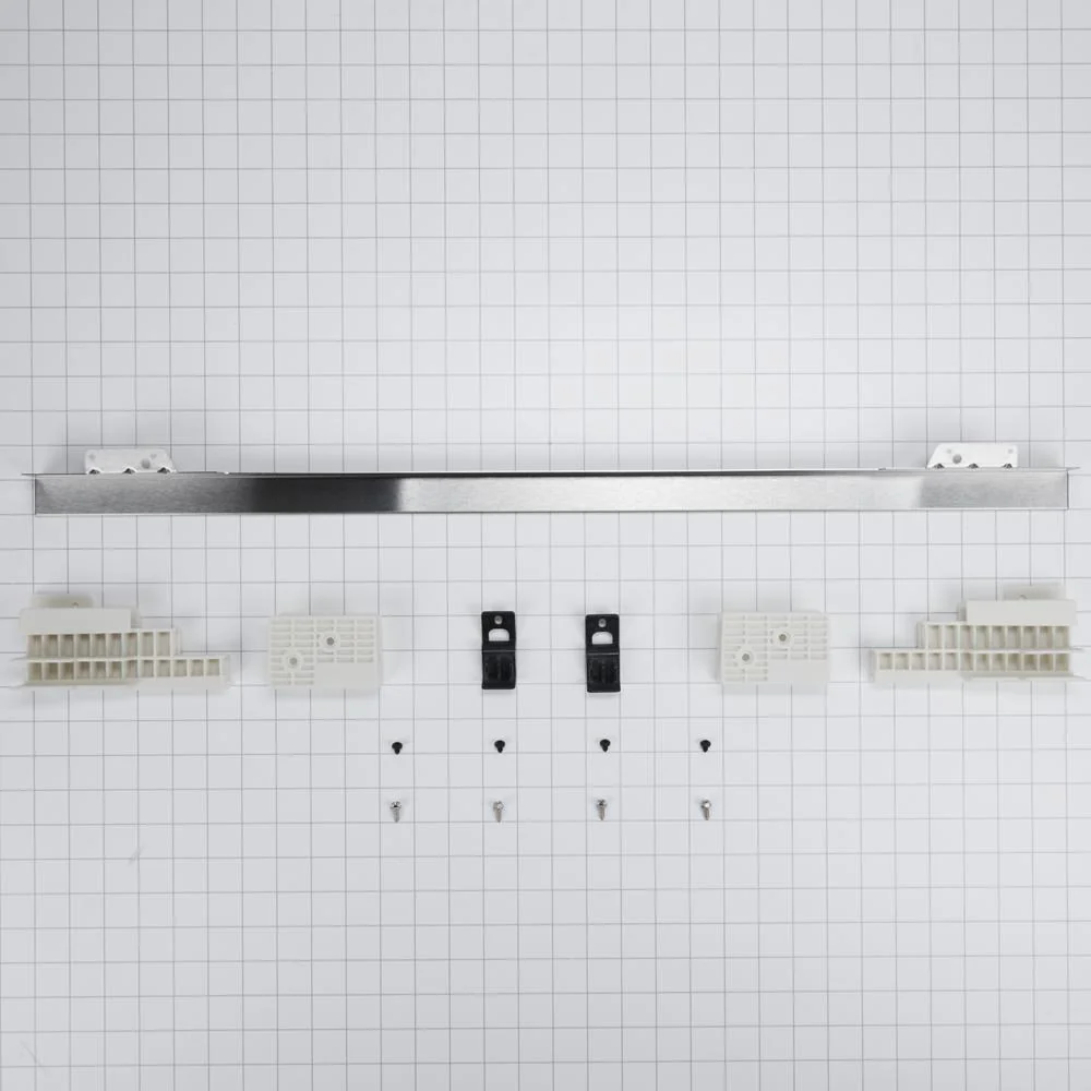 Kitchenaid W11123004 30" Combination Wall Range Flush Installation Trim Kit, Stainless Steel - Image 2