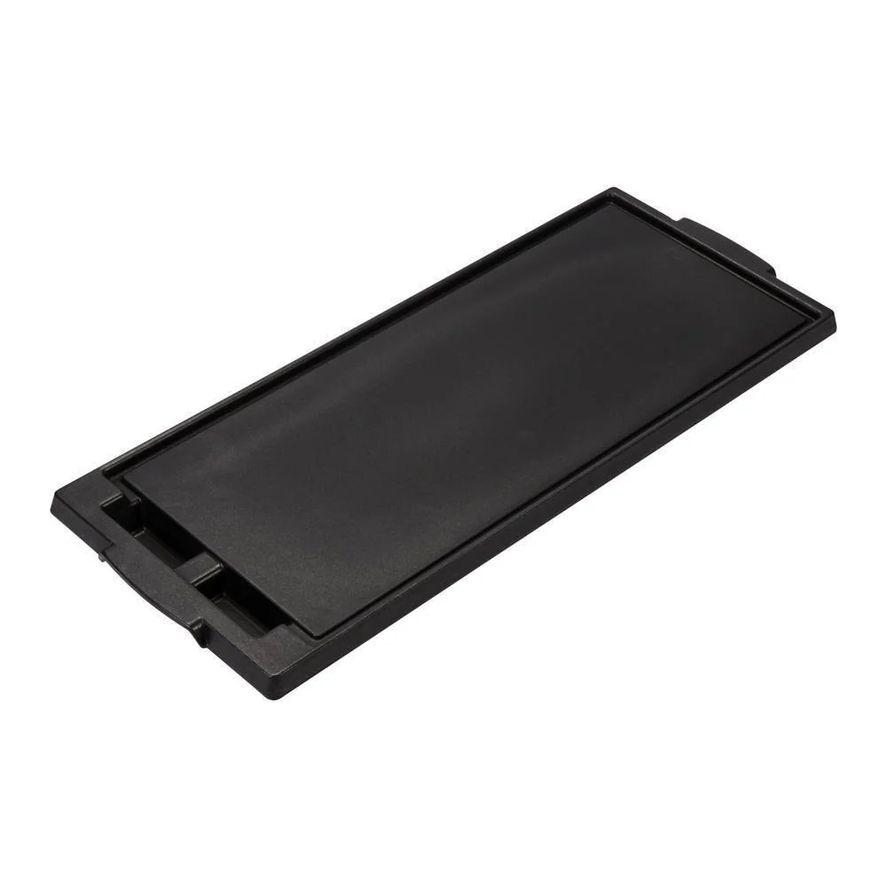 Kitchenaid W11123246 Gas Range Die-Cast Aluminum Griddle - Black with Non-Stick Surface, Recessed Drain Channels, and 2-Divided Grease Wells (19.685-IN X 7.874-IN X 0.433-IN)