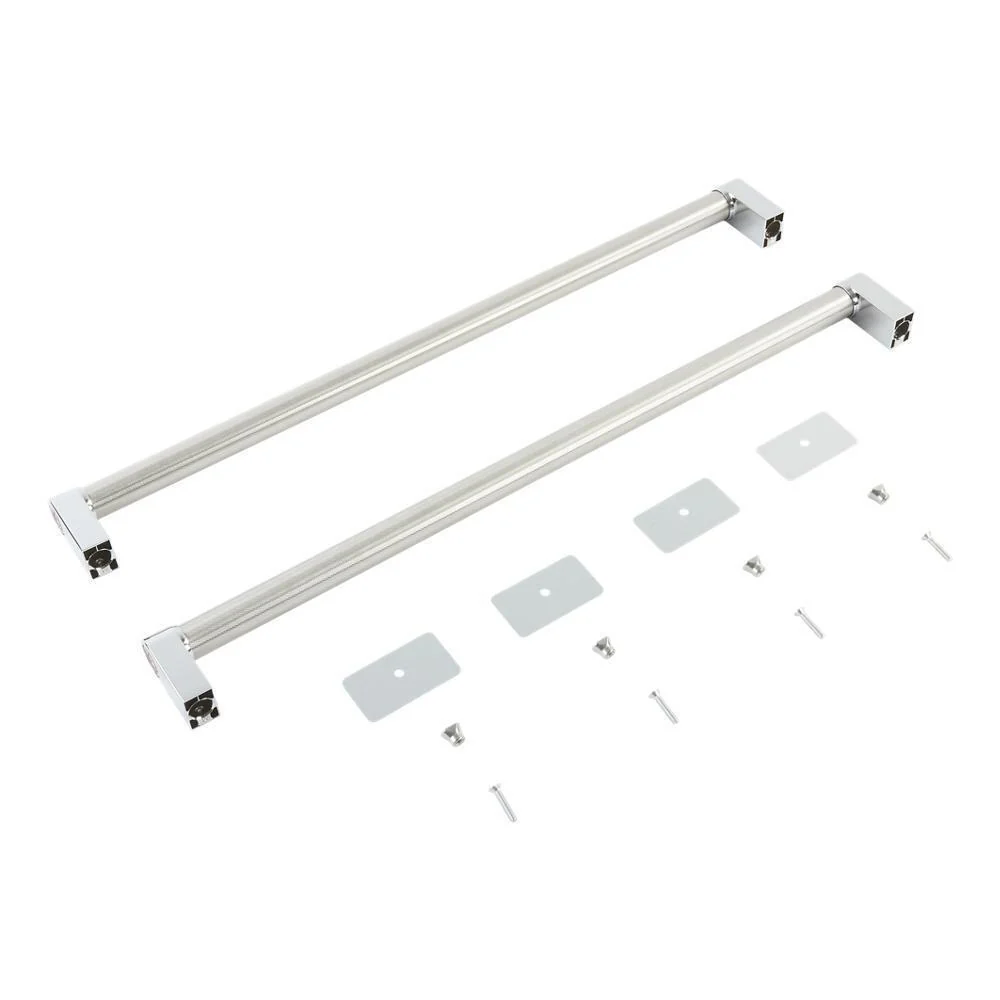 W11221395 KitchenAid Refrigerator Handle Kit for Double-Drawer Beverage Centers - Stainless Steel