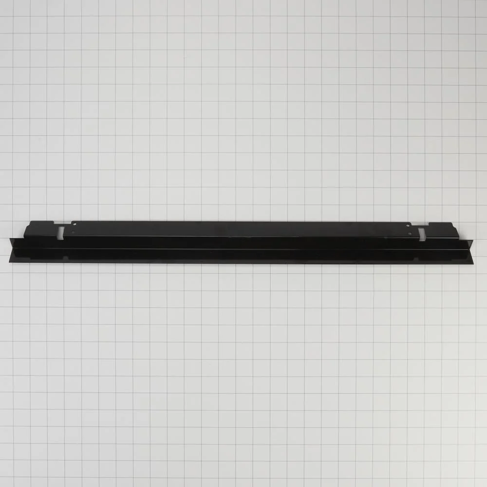 Kitchenaid W11395659 27" Microwave Bottom Trim Kit, Black, with all trim pieces and deflector shield - Image 3