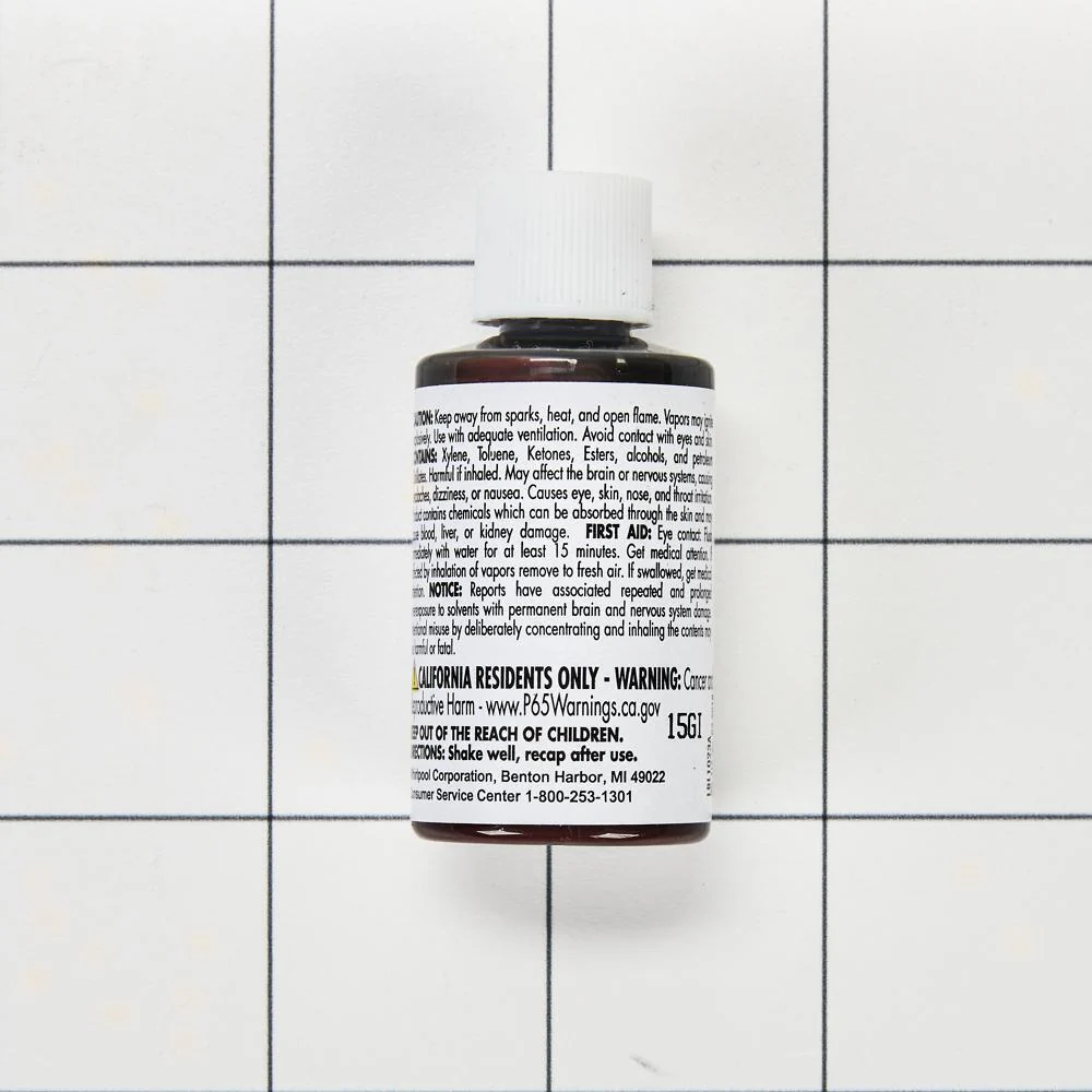 Kitchenaid W11397568BK Touch-Up Paint with a Brush - Imperial Black 0.6-oz - Image 3