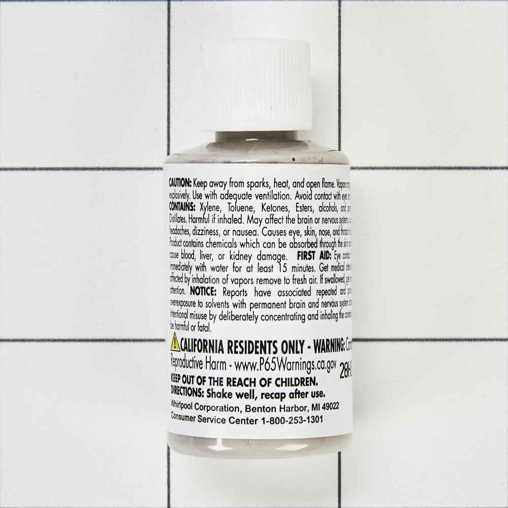 Kitchenaid W11397568MH Touch-Up Paint with a Brush - Milkshake 0.6-oz - Image 3