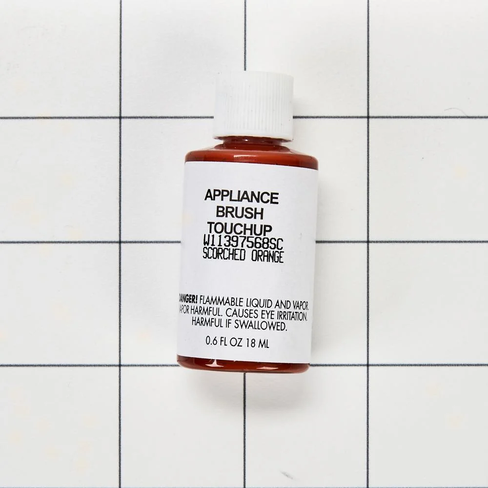 Kitchenaid W11397568SC Touch-Up Paint with a Brush - Scorched Orange 0.6-oz - Image 3