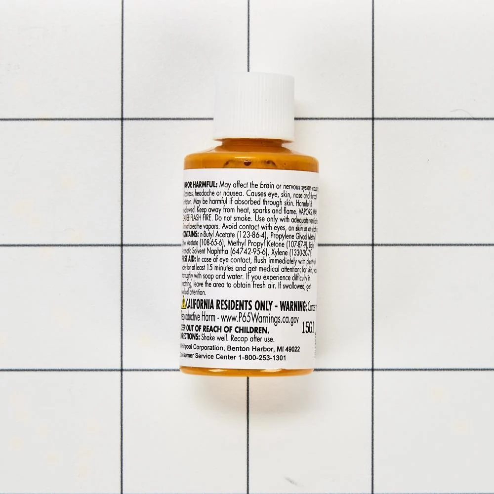 Kitchenaid W11397568YP Touch-Up Paint with a Brush - Yellow Pepper 0.6-oz - Image 3