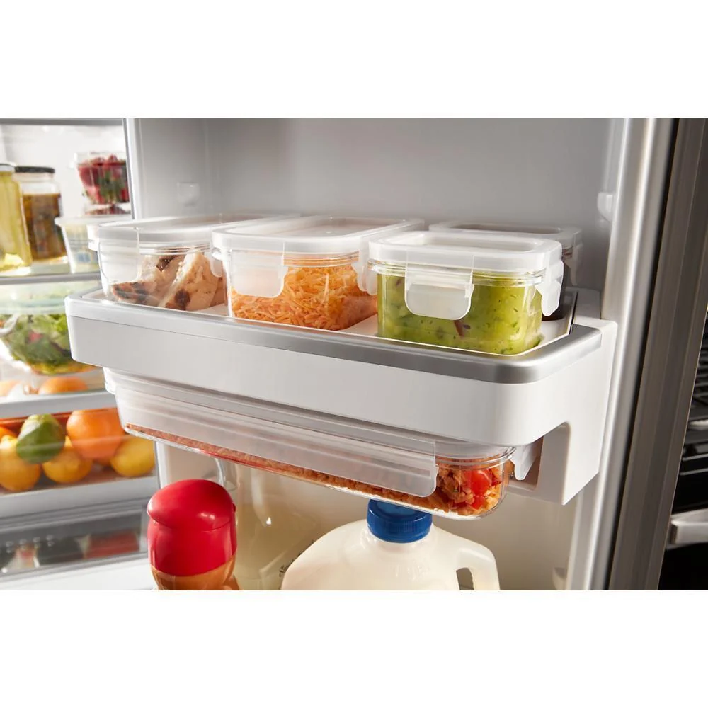 Kitchenaid W11728693 Refrigerator Prep and Store Shelf Kit with 5 Bins, 5 Lids, and 1 Shelf for Models wrf757sd and wrf767sd - Image 2