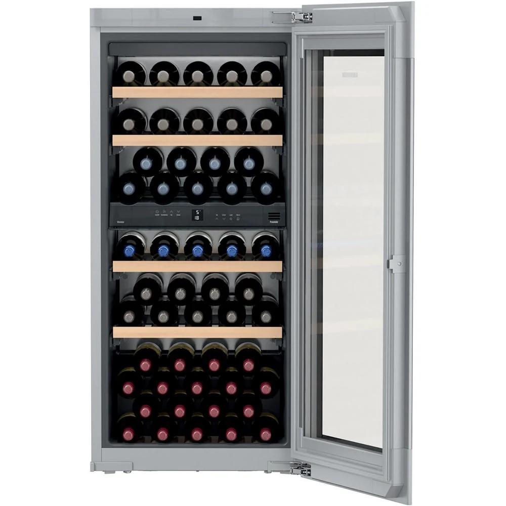 Liebherr HWGB5100 24" Fully Integrated Black Glass Door Tip Open 51 Bottles 2 Zone Wine - Image 3