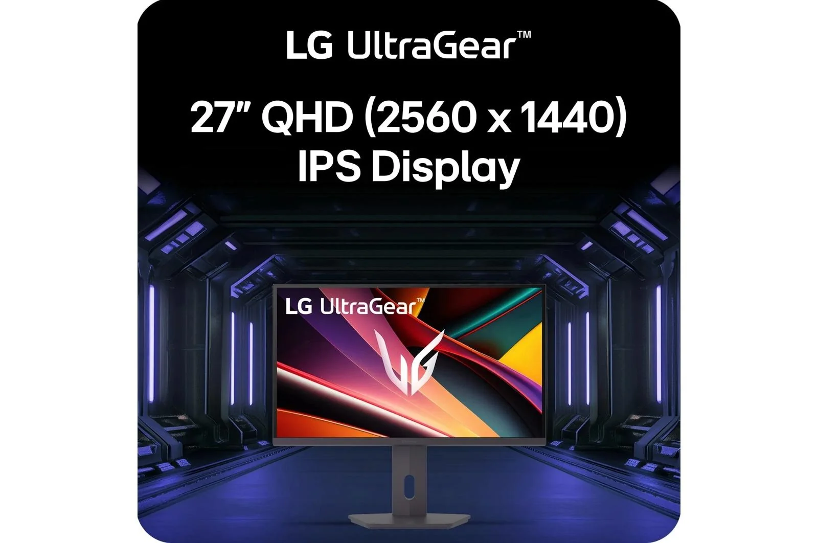 Lg 27G610AB 27 Inch UltraGear™ IPS QHD 1440p 200Hz 1ms Gaming Monitor - Image 2