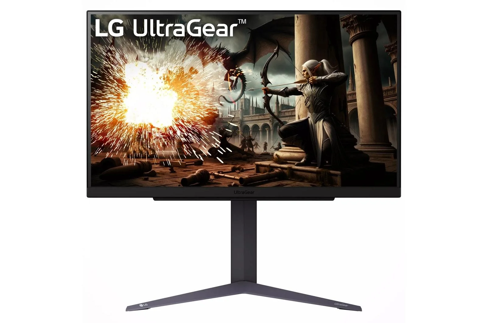 Lg 27GS75QB 27 Inch UltraGear™ QHD 1440P 200Hz 1ms G-Sync Compatible IPS Gaming Monitor - Image 2