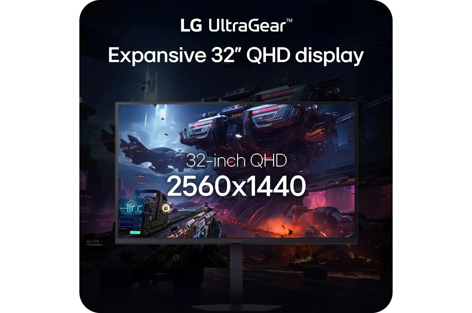 Lg 32G620BB 32 Inch UltraGear™ G6, QHD 200Hz Gaming Monitor - Image 2