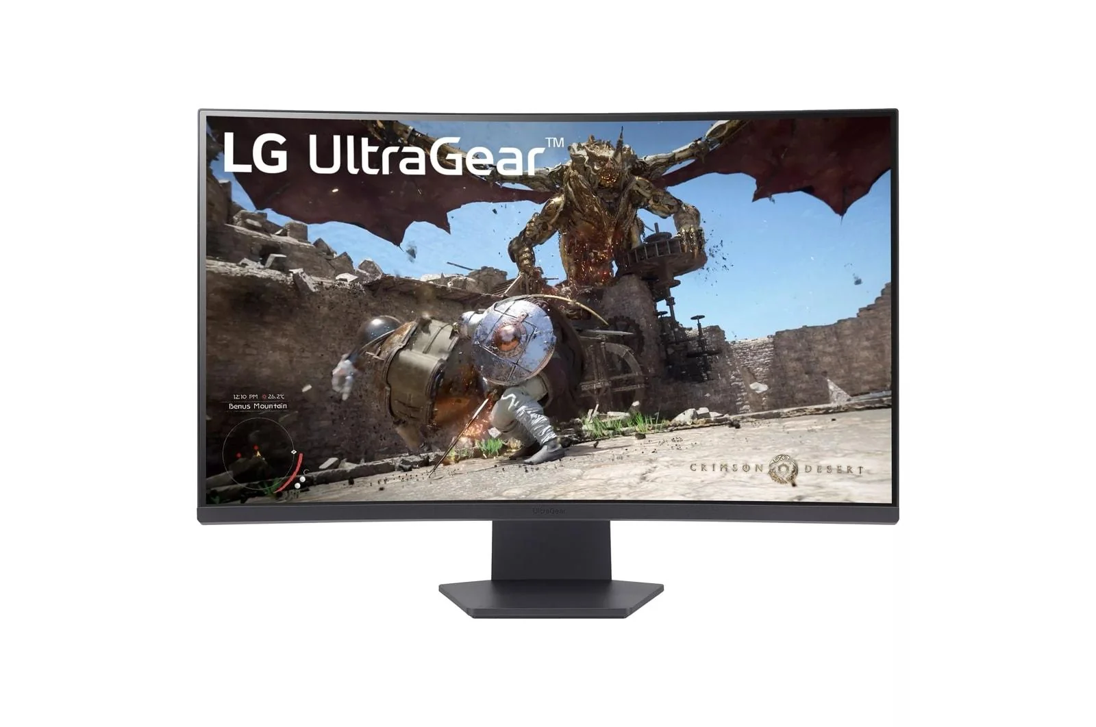 Lg 32GS60QCB 32 Inch UltraGear™ QHD 1440P 180Hz 1ms AMD FreeSync™ HDR10 1000R Curved Gaming Monitor - Image 2