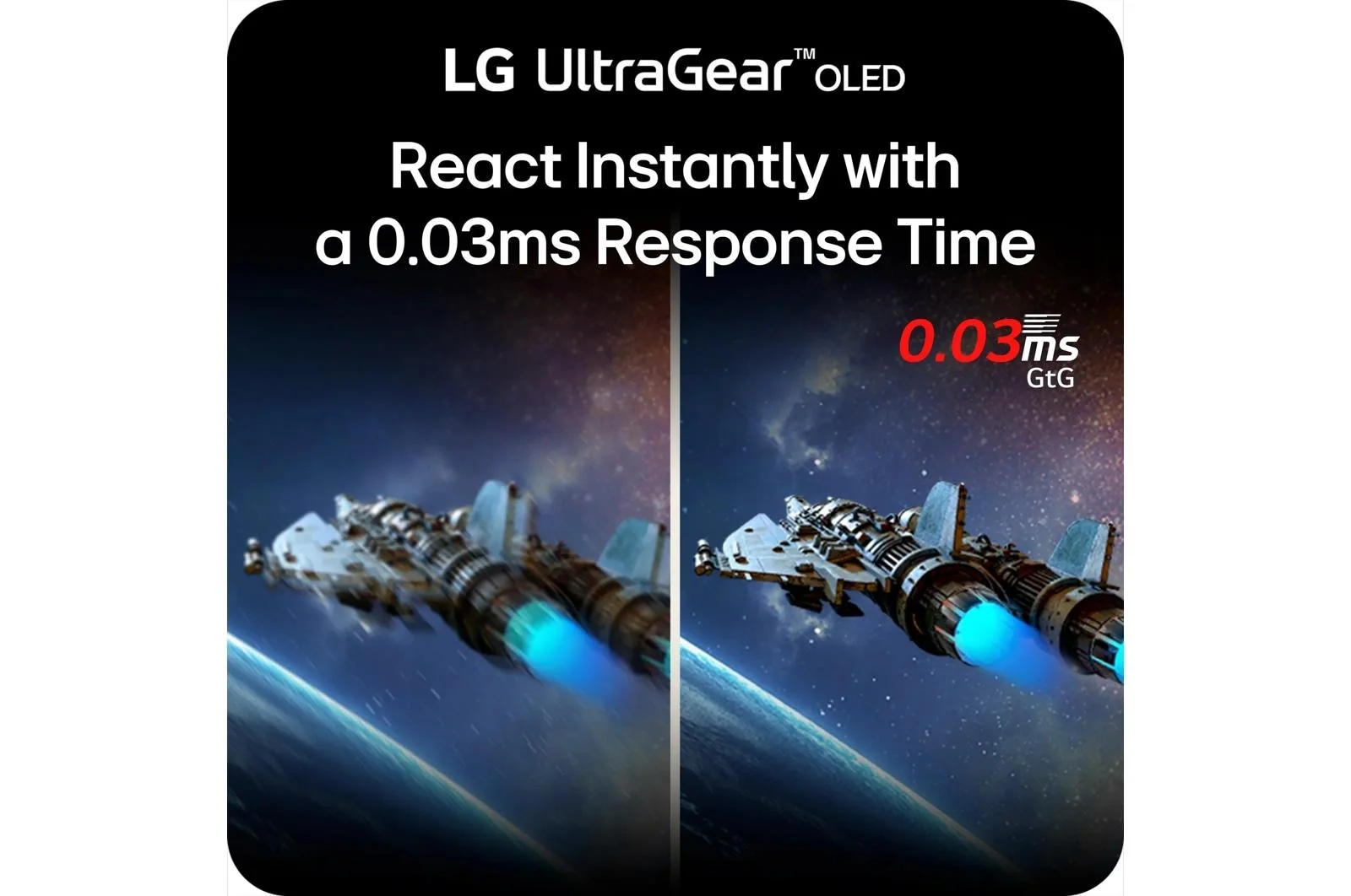 Lg 32GX850AB 32 Inch UltraGear™ Glossy OLED Dual Mode 4K UHD 165Hz or FHD 330Hz 0.03ms G-Sync Compatible Gaming Monitor - Image 5