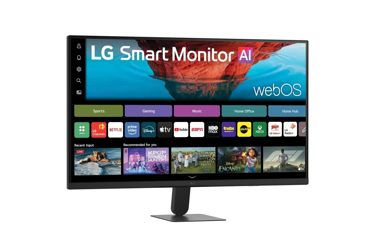 Lg 32U701SBB 32 Inch LG Smart Monitor AI U7s, UHD Monitor for Streaming with webOS - Image 3