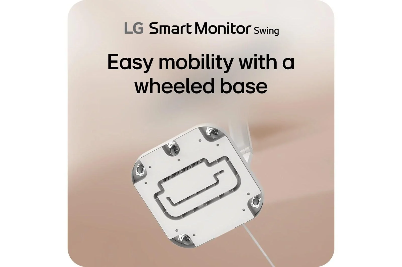 Lg 32U889SAW 32 Inch 4K UHD IPS Touchscreen Smart Monitor Swing with Rolling Stand - Image 6