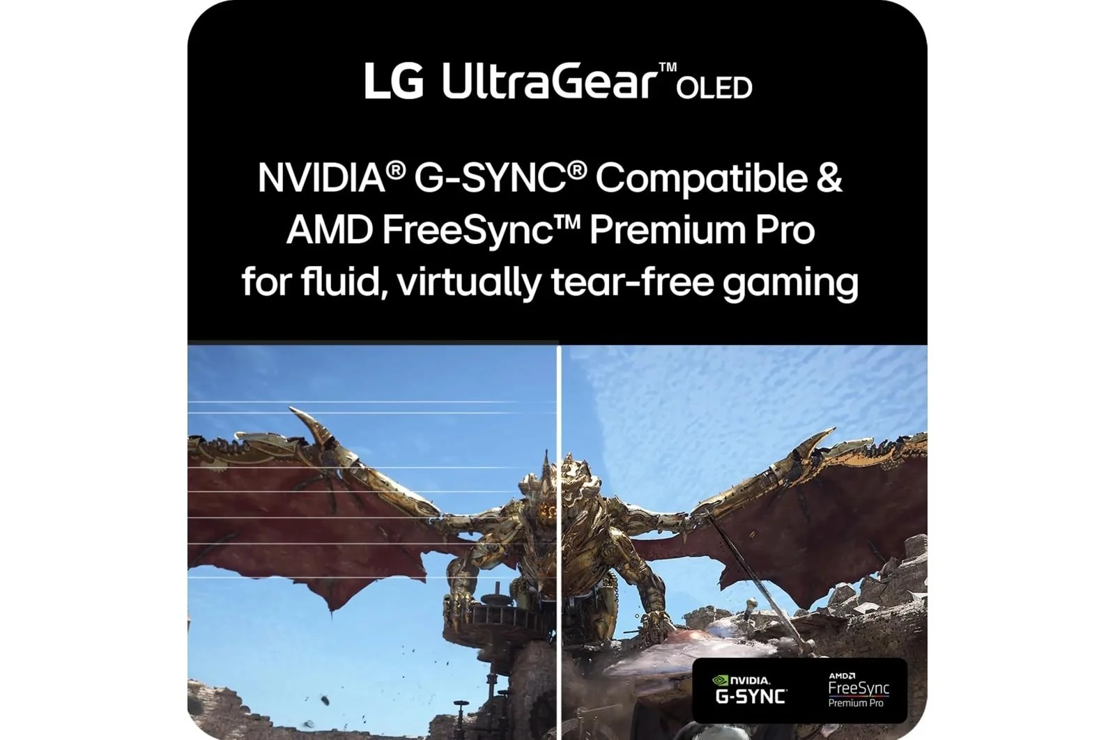 Lg 34GS95QEB 34 Inch UltraGear™ OLED WQHD 1440P 240Hz 0.03ms G-Sync Compatible 800R Curved Gaming Monitor - 34GS95QE-B - Image 12