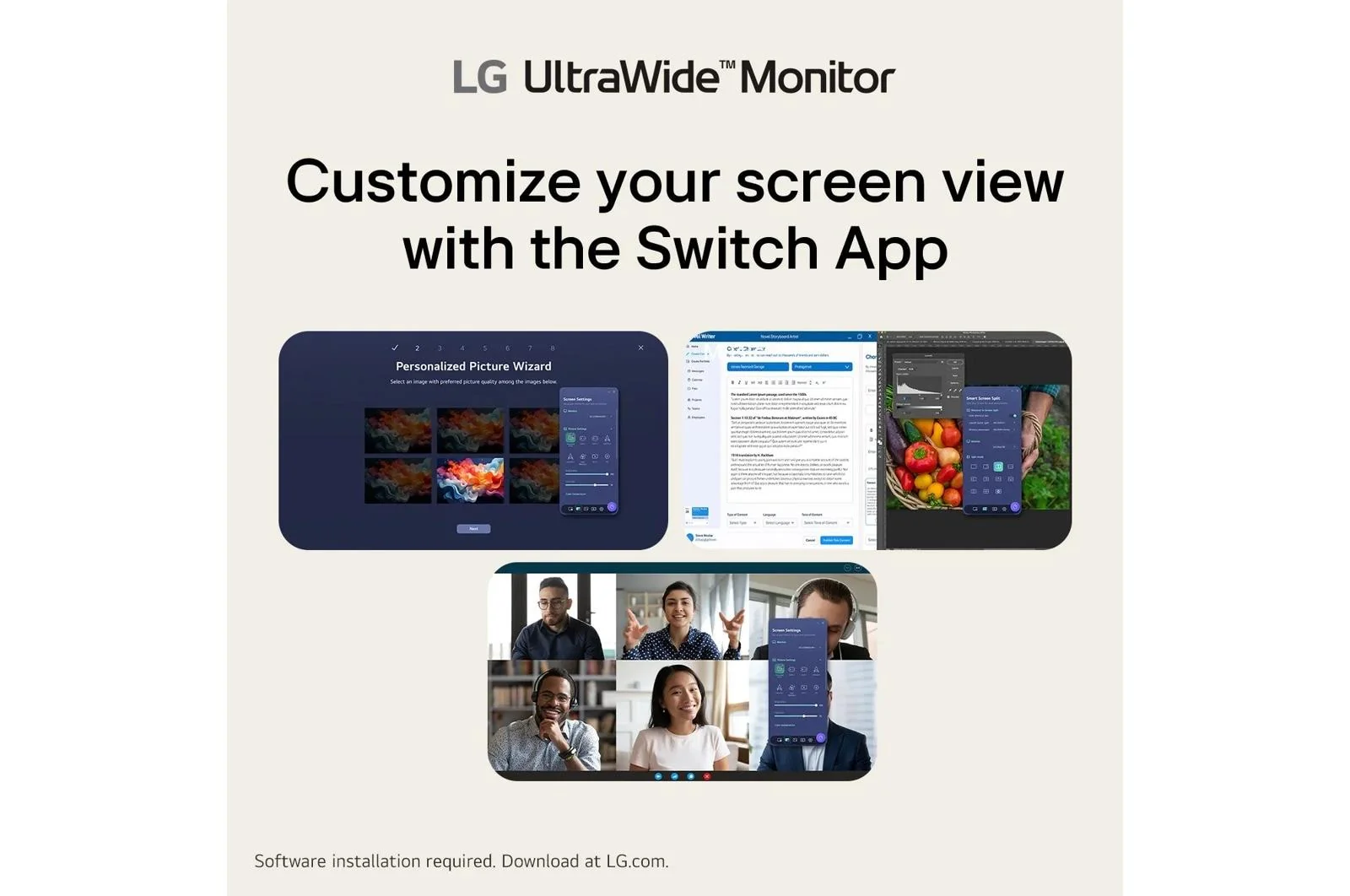 Lg 34U650AB 34 Inch UltraWide™ WQHD IPS 100Hz USB-C PD 96W Computer Monitor with Built-in KVM/Power - Image 6