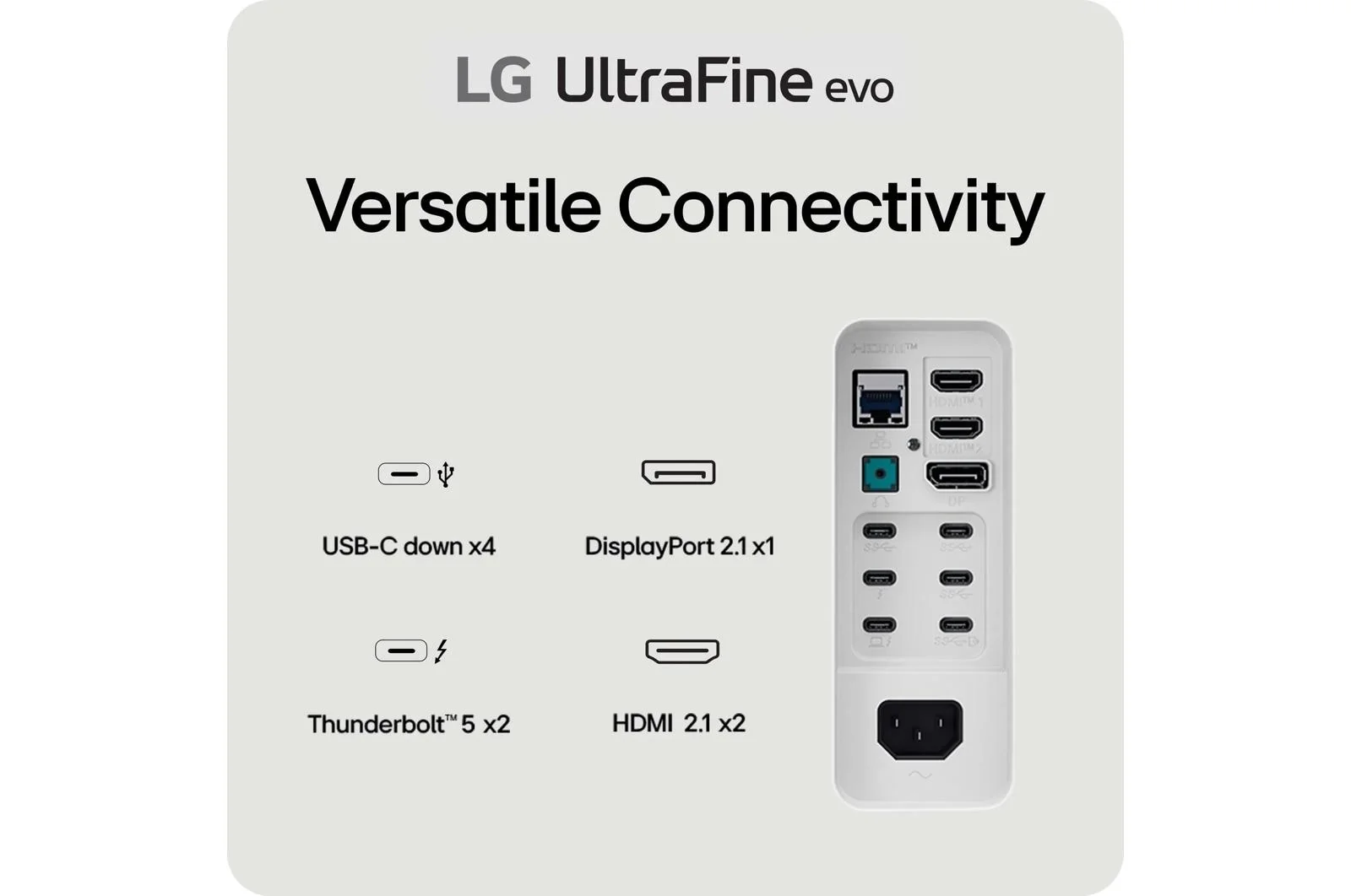 Lg 40U990AW 40 Inch UltraFine evo™ 5K2K WUHD Nano IPS Black Monitor with Thunderbolt™ 5 PD 96W - Image 12