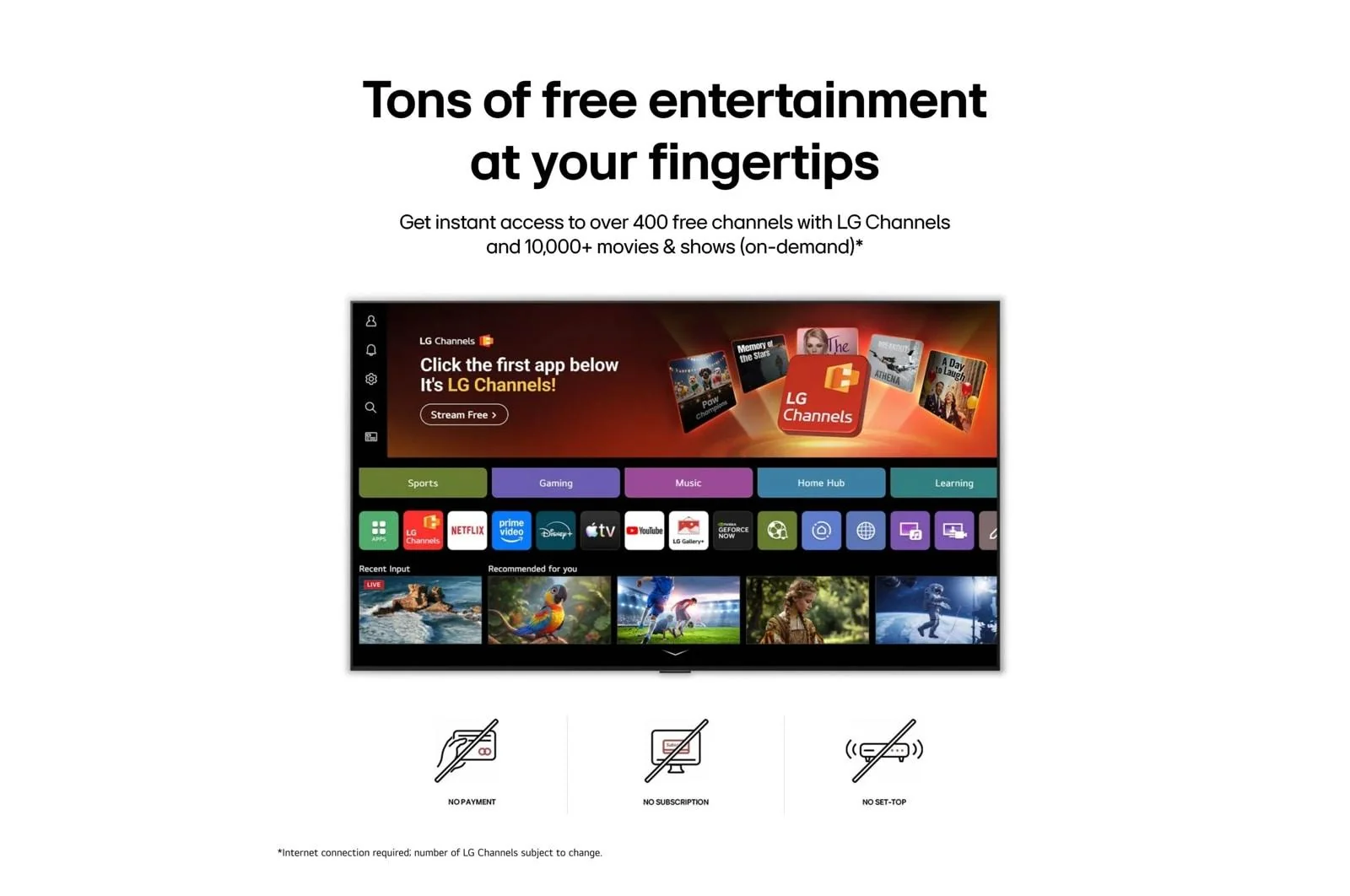 Lg 55NU700BPUA 55 Inch Class LG Nano 4K UHD TV AI NU70 Smart TV 2026 - Image 8