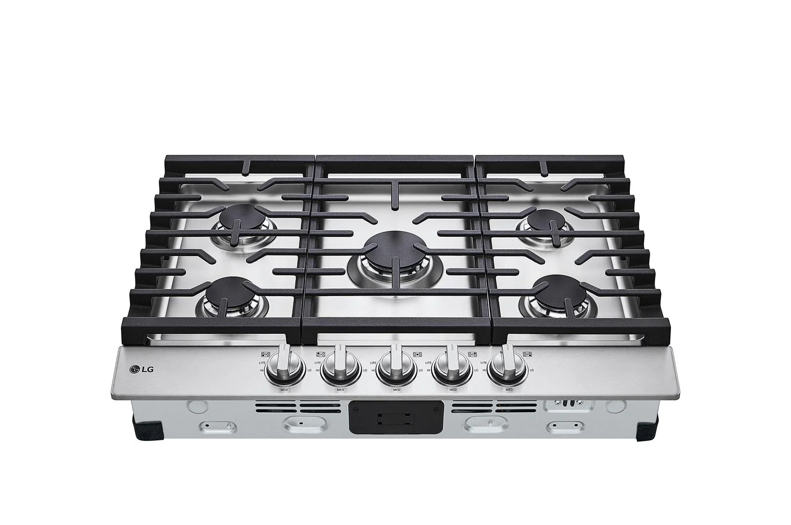 Lg CBGJ3023S 30 Inch Gas Cooktop with UltraHeat™ 20K BTU Burner - Image 2