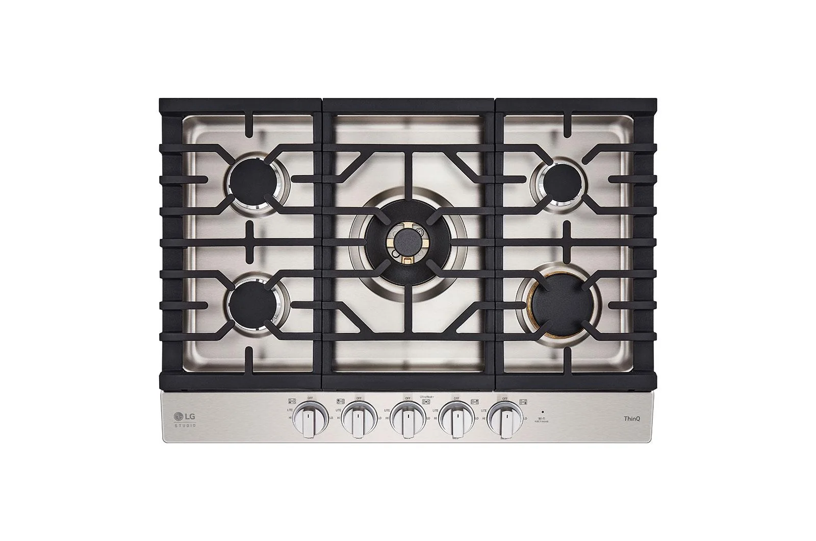 CBGS3028S LG STUDIO 30 Inch UltraHeat™ Gas Cooktop with EasyClean® - Image 3