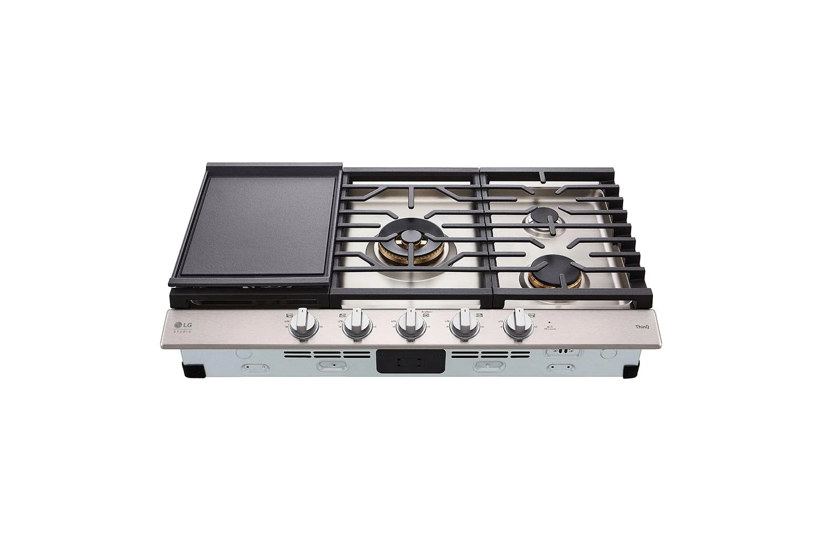 CBGS3628S LG STUDIO 36 Inch UltraHeat™ Gas Cooktop with EasyClean® - Image 4