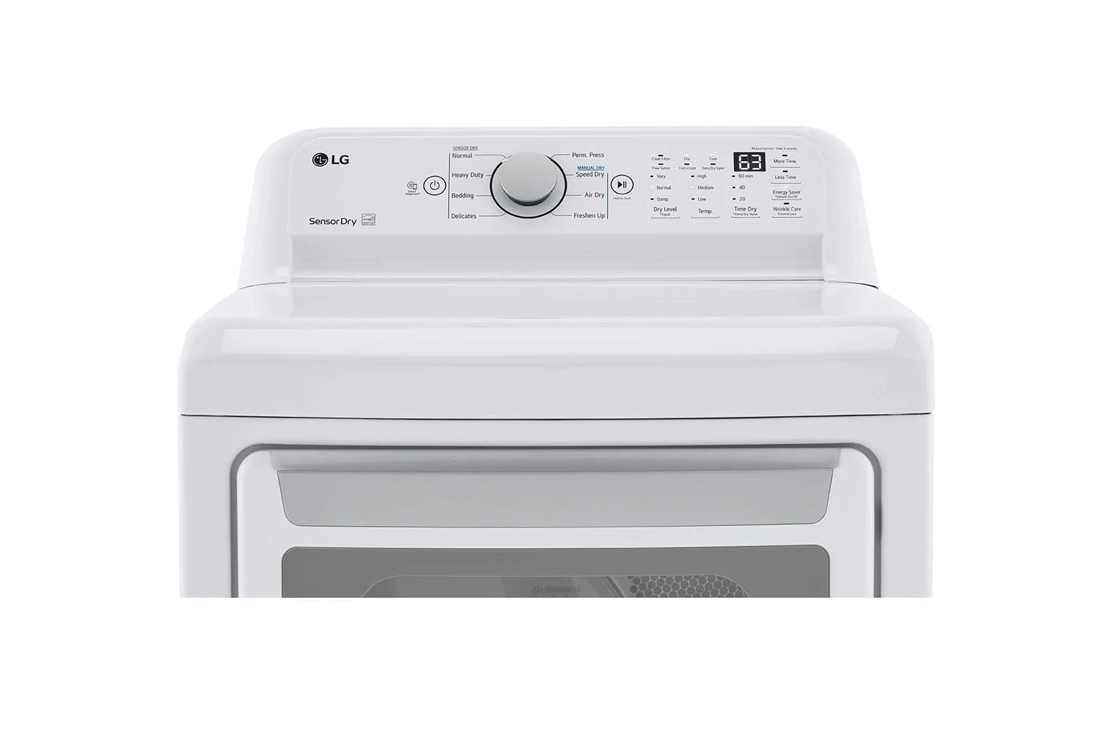 Lg DLE7150W 7.3 cu. ft. Ultra Large Capacity Electric Dryer with Sensor Dry Technology - Image 7