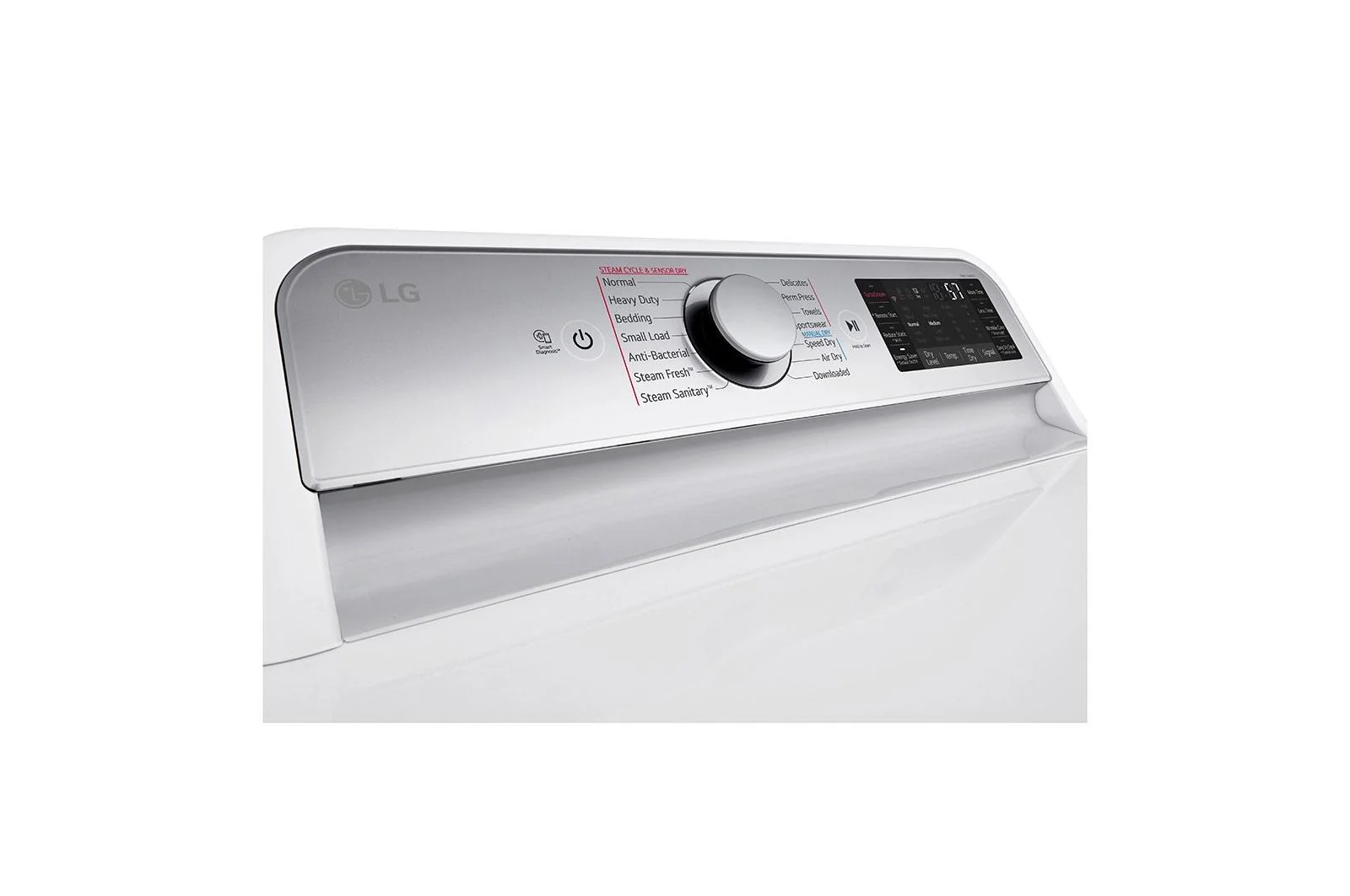 Lg 7.3 cu. ft. Ultra Large Capacity Smart wi-fi Enabled Rear Control Electric Dryer with TurboSteam™ - Image 8