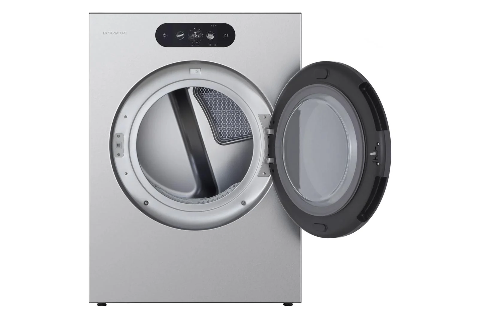 DLEX9900S LG SIGNATURE 9.0 cu. ft. Mega Capacity Smart Front Load Electric Dryer with Built-In Intelligence, TurboSteam® and Touch LCD Control - Image 6