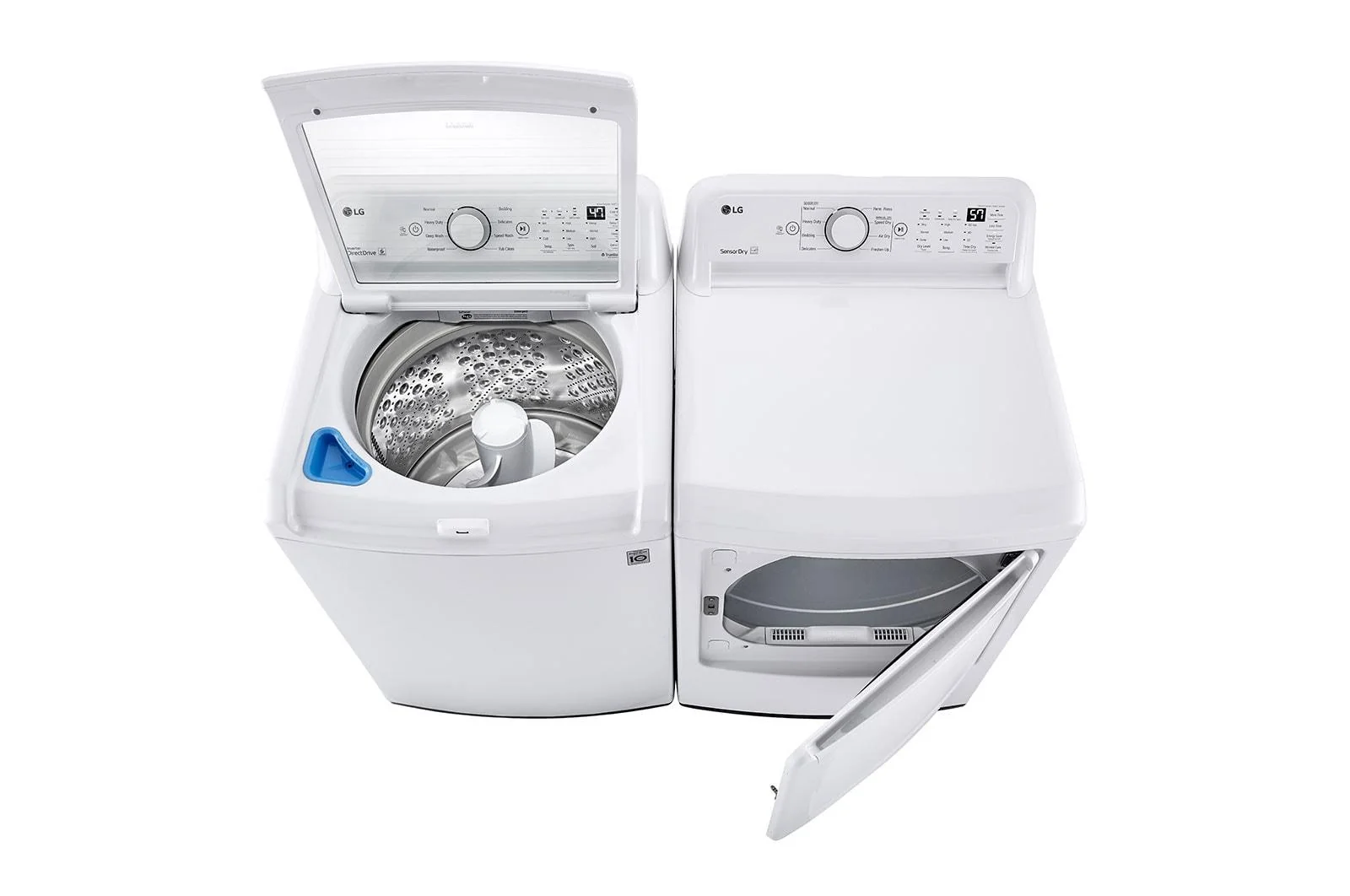 Lg DLG7001W 7.3 cu. ft. Ultra Large Capacity Gas Dryer with Sensor Dry Technology - Image 10