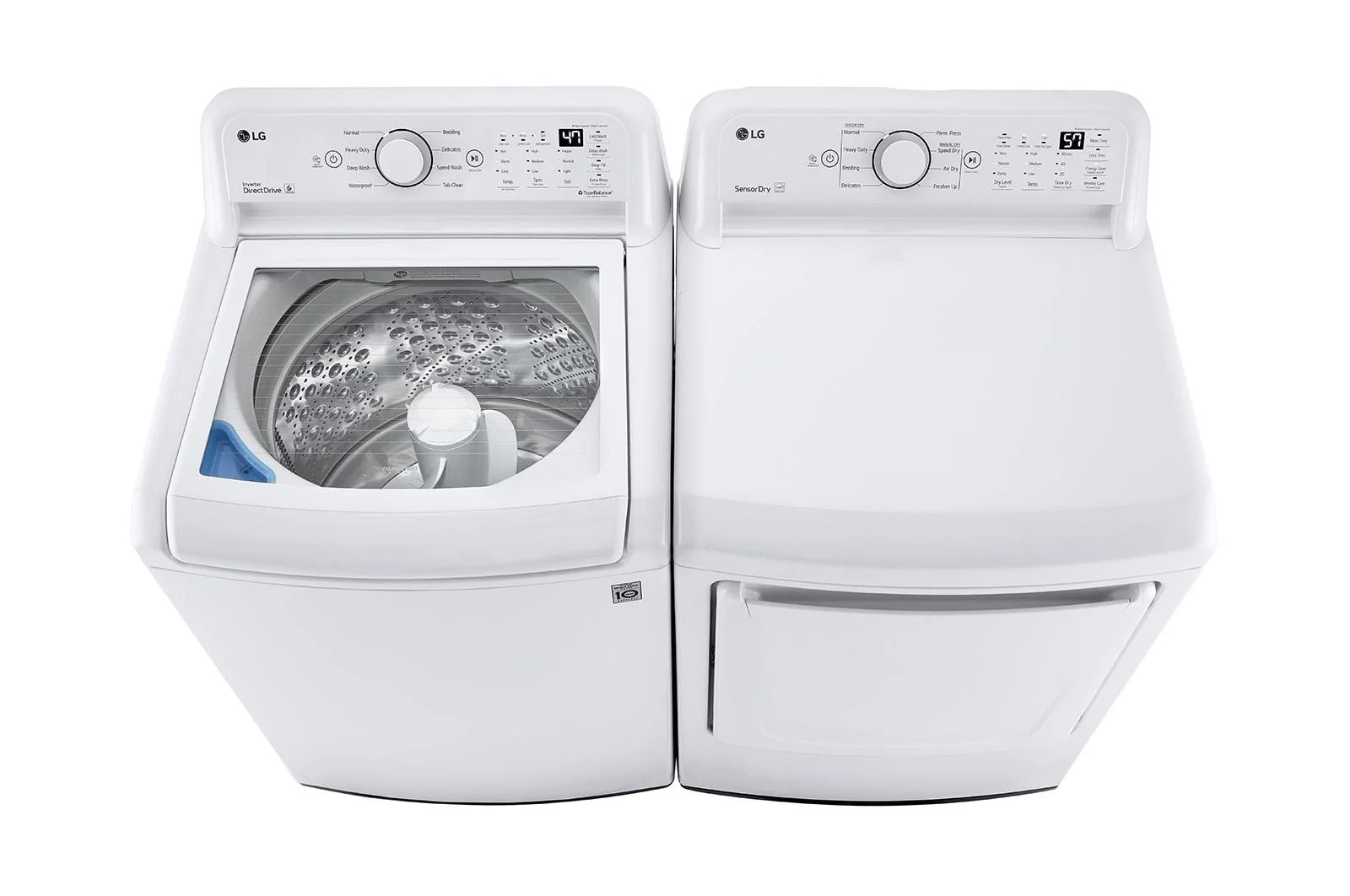 Lg DLG7001W 7.3 cu. ft. Ultra Large Capacity Gas Dryer with Sensor Dry Technology - Image 9