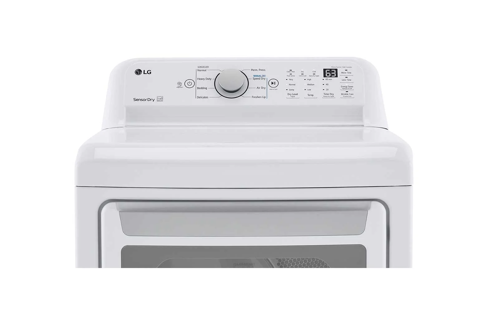 Lg DLG7151W 7.3 cu. ft. Ultra Large Capacity Gas Dryer with Sensor Dry Technology - Image 7