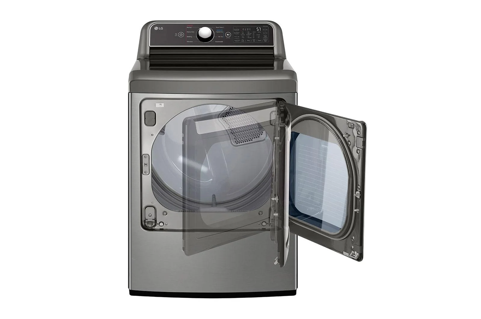Lg 7.3 cu. ft. Ultra Large Capacity Smart wi-fi Enabled Rear Control Gas Dryer with EasyLoad™ Door - Image 5