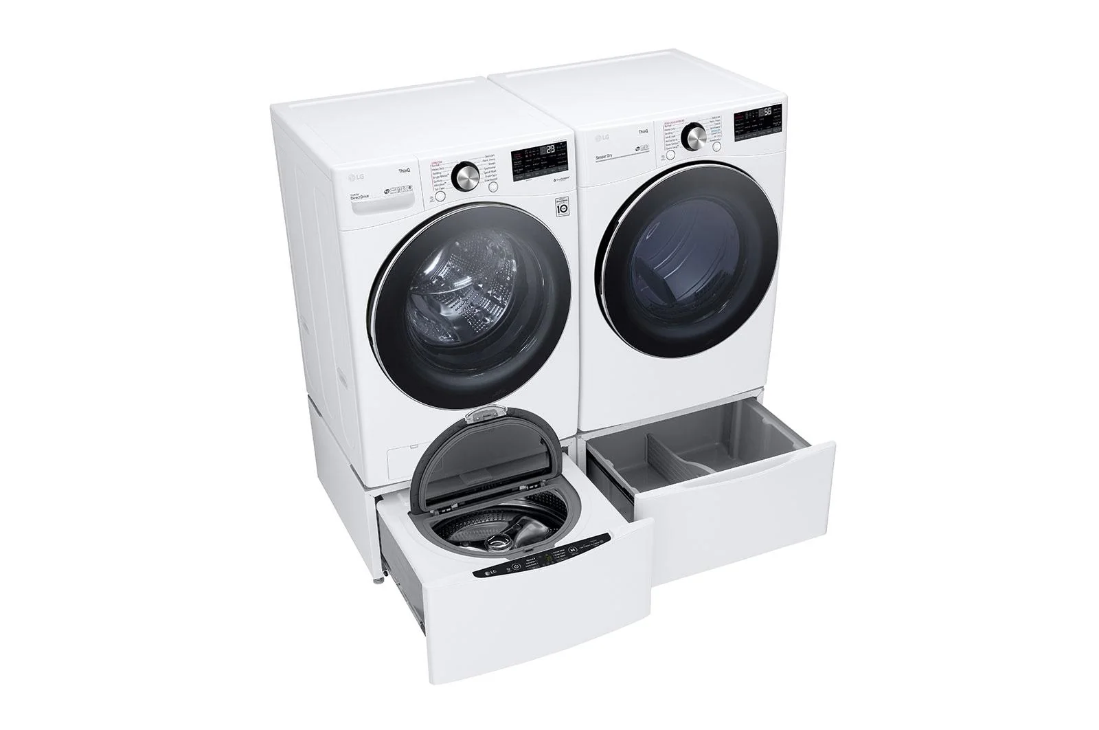Lg DLGX4201W 7.4 cu. ft. Ultra Large Capacity Smart Wi-Fi Enabled Front Load Gas Dryer with TurboSteam™ and Built-In Intelligence - Image 12