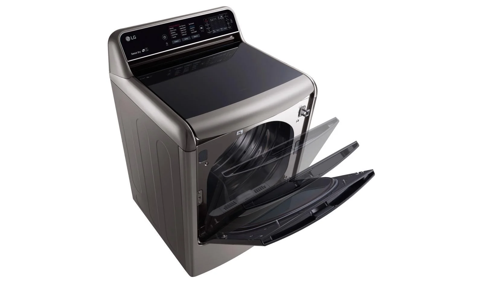 Lg DLGX7711VE 9.0 cu. ft. Mega Capacity TurboSteam™ Dryer with EasyLoad™ Door - Image 4