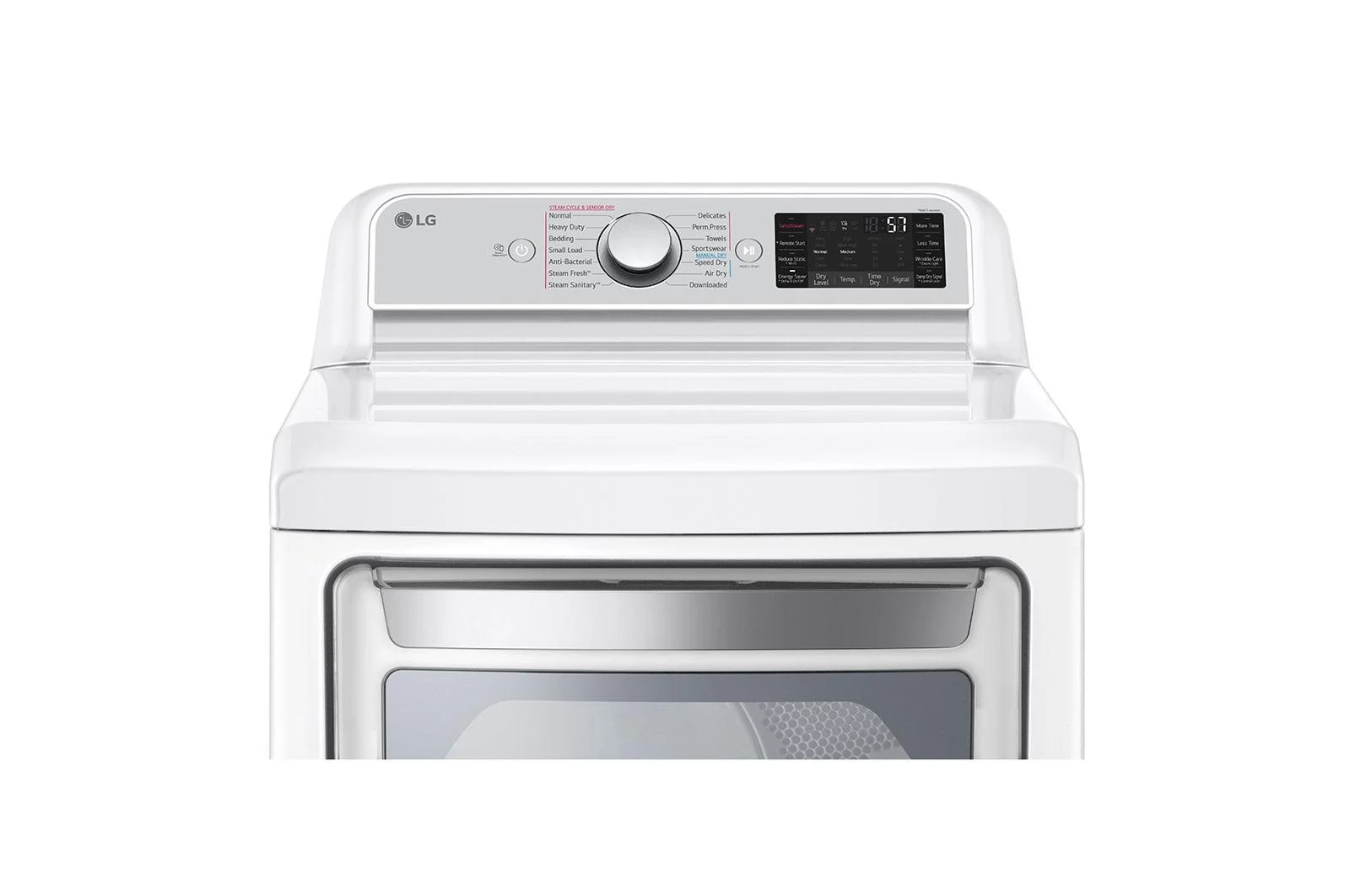 Lg 7.3 cu. ft. Ultra Large Capacity Smart wi-fi Enabled Rear Control Gas Dryer with TurboSteam™ - Image 7
