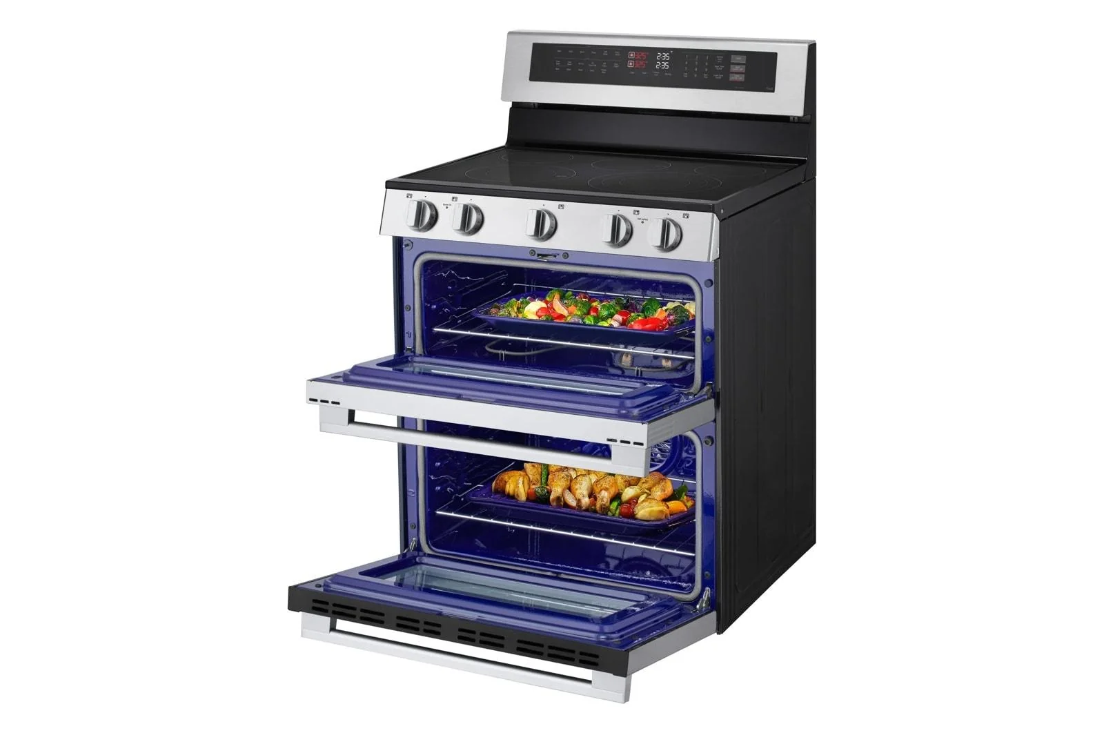Lg LDEL7324YE 7.3 cu. ft. Smart Electric Double Oven Freestanding Range with ProBake Convection®, Air Fry & Air Sous Vide - Image 33