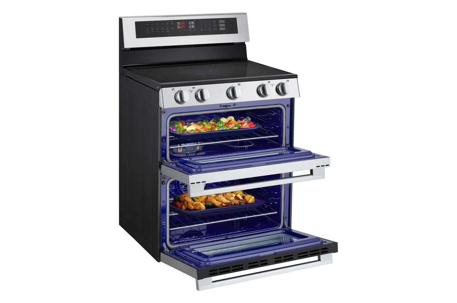 Lg LDEL7324YE 7.3 cu. ft. Smart Electric Double Oven Freestanding Range with ProBake Convection®, Air Fry & Air Sous Vide - Image 35