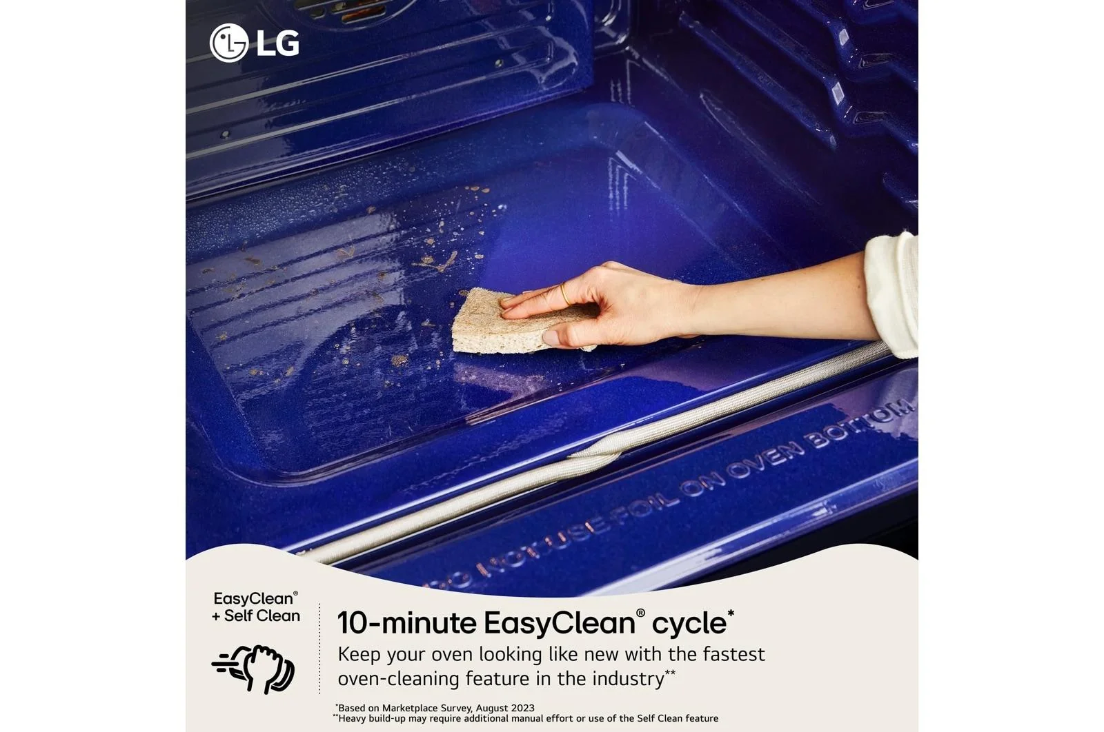Lg LDEL7324YE 7.3 cu. ft. Smart Electric Double Oven Freestanding Range with ProBake Convection®, Air Fry & Air Sous Vide - Image 5