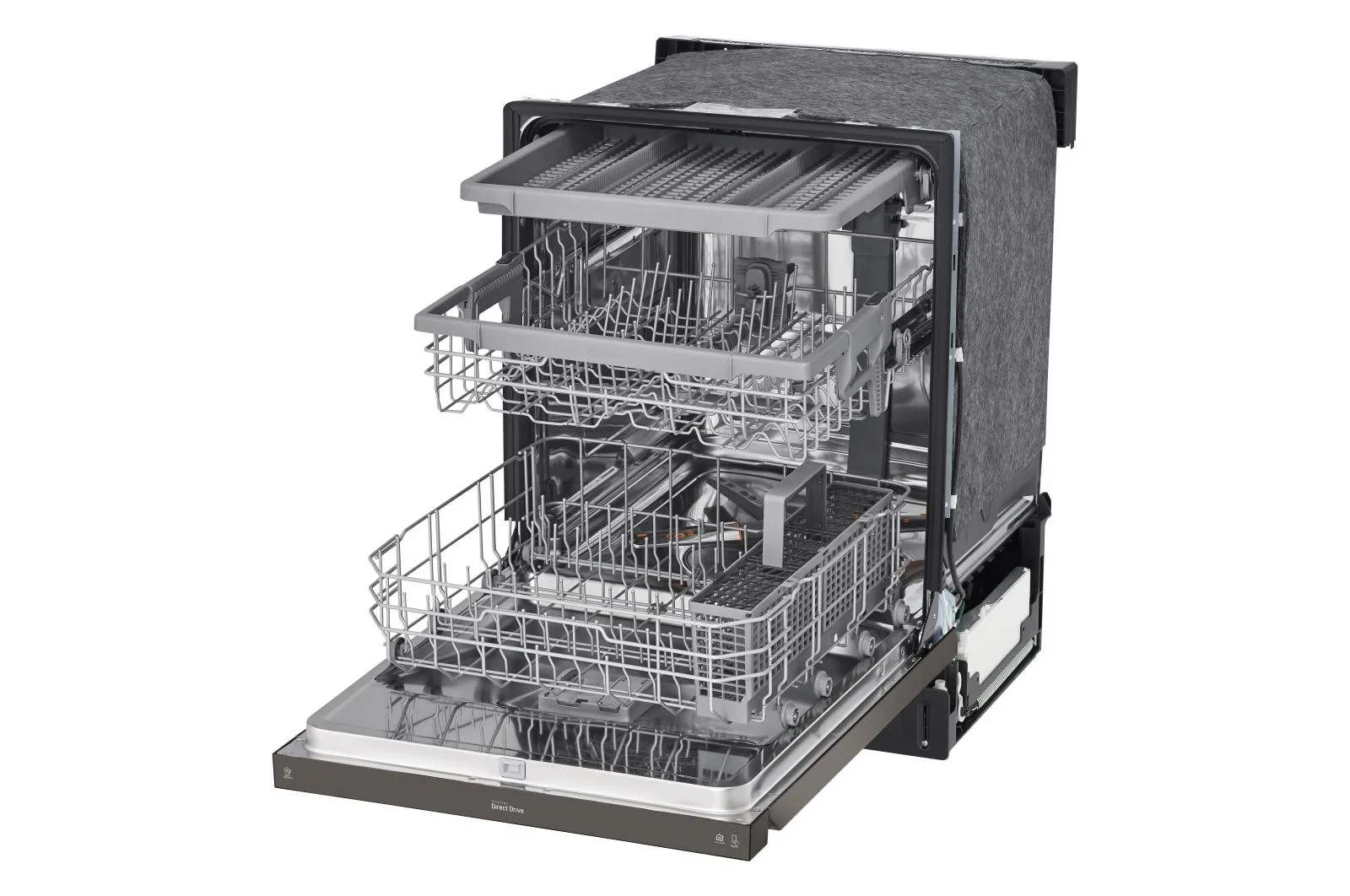 Lg LDFN4542D Front Control Dishwasher with QuadWash™ and 3rd Rack - Image 8