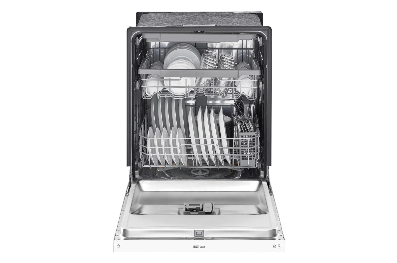 Lg LDFN4542W Front Control Dishwasher with QuadWash™ and 3rd Rack - Image 5
