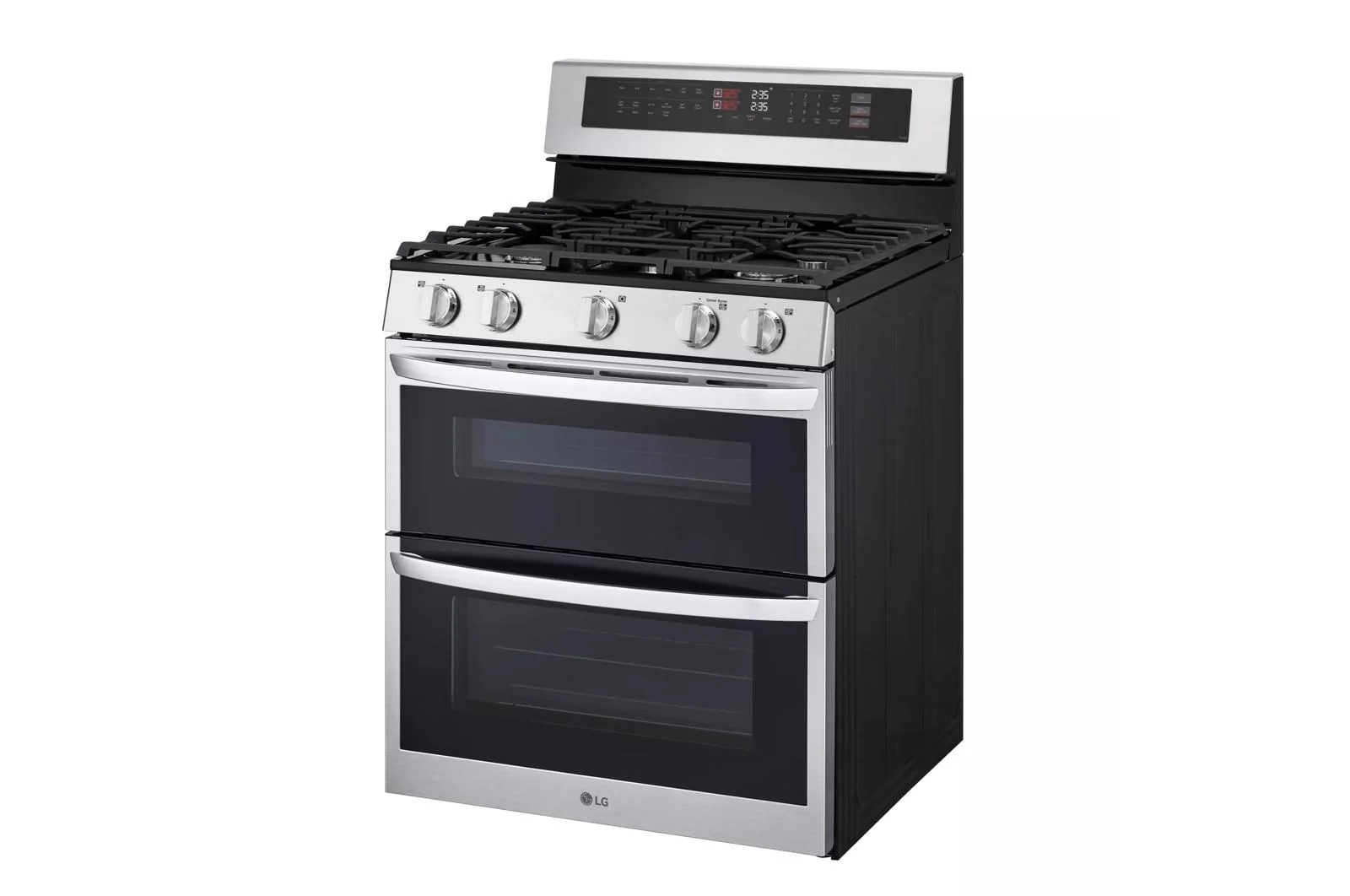 Lg LDGL6924S 6.9 cu. ft. Smart Gas Double Oven Freestanding Range with ProBake Convection®, Air Fry & Air Sous Vide - Image 3