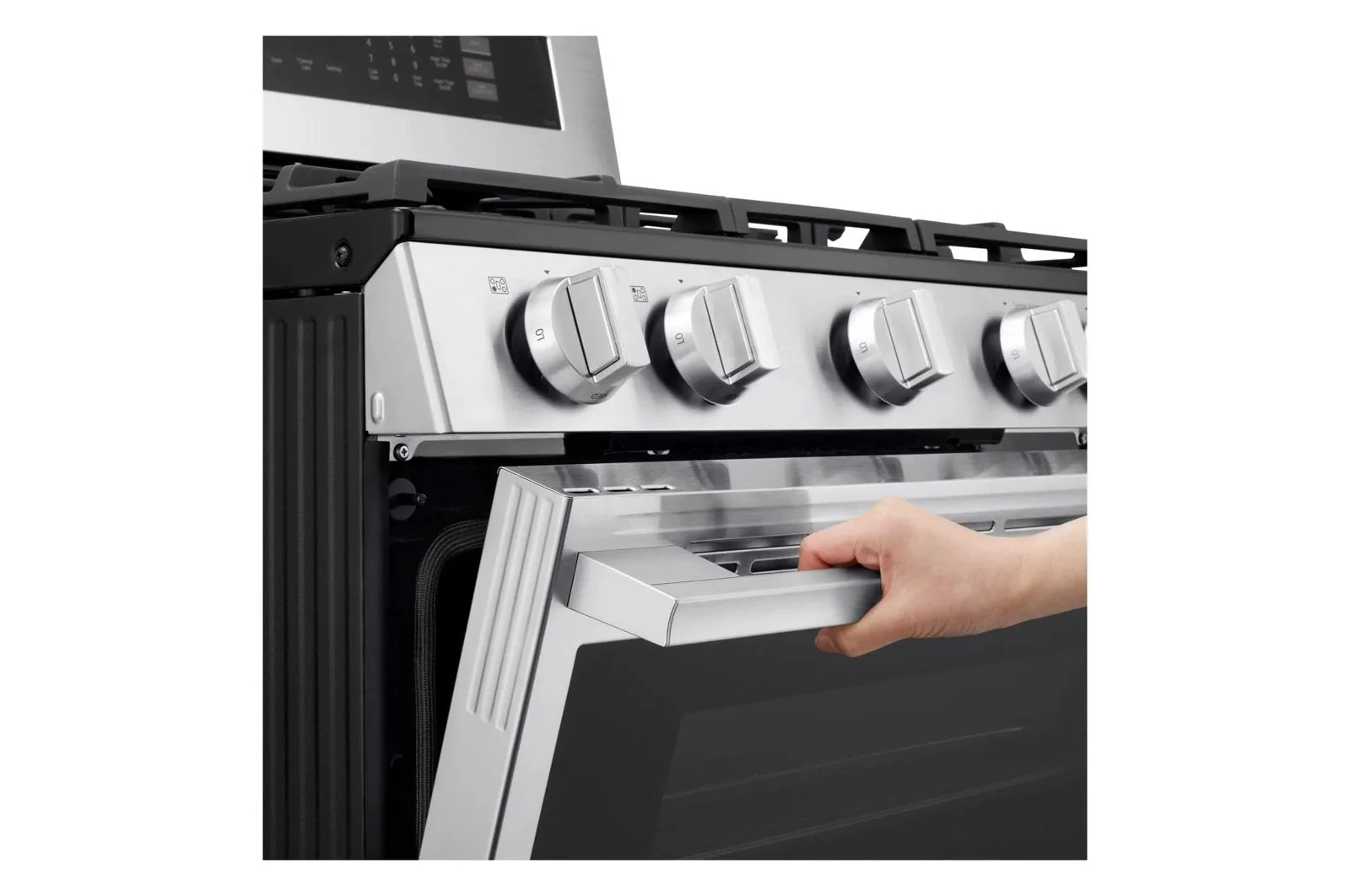 Lg LDGL6924Y 6.9 cu. ft. Smart Gas Double Oven Freestanding Range with ProBake Convection®, Air Fry & Air Sous Vide - Image 9