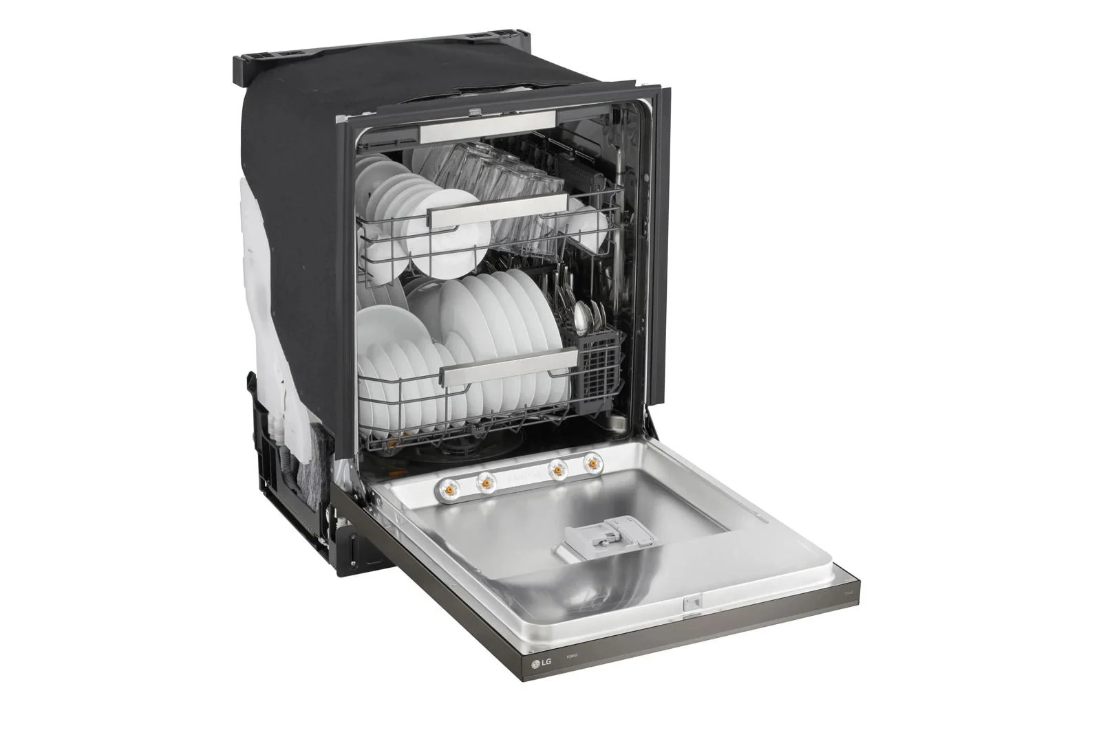 Lg LDNPH753D Smart FlushFit™ Top Control Dishwasher with 1-Hour Wash & Dry, QuadWash® Pro, TrueSteam® and Dynamic Heat Dry™ w/AutoVent Dry™ - Image 15