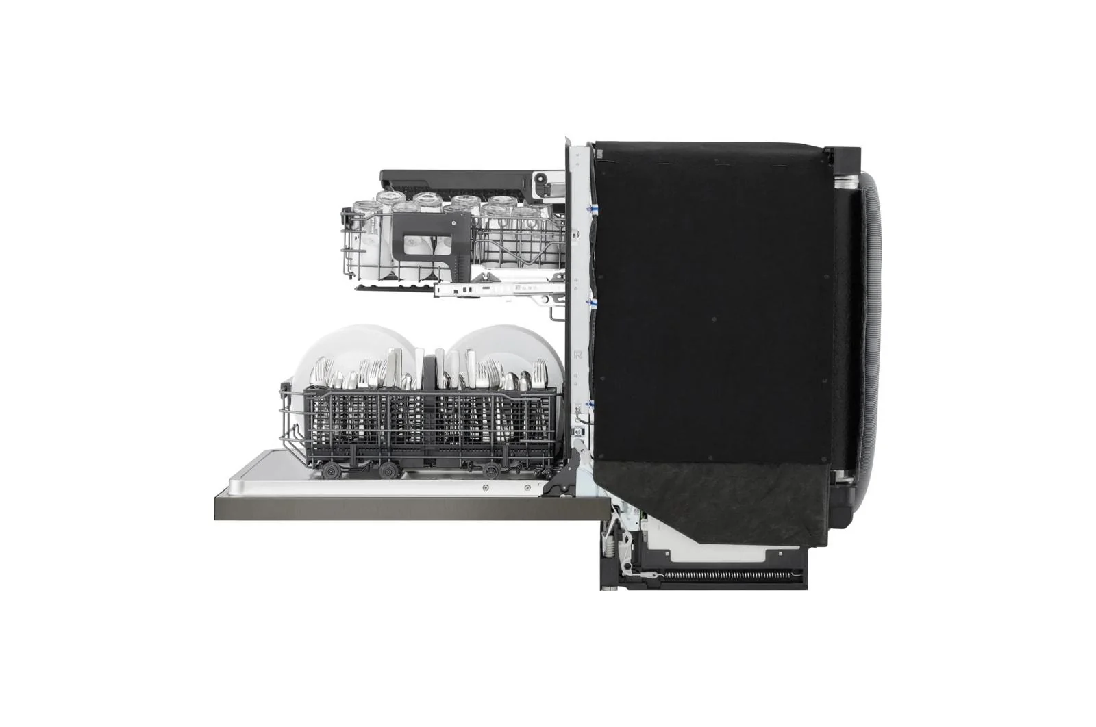Lg LDNPH753D Smart FlushFit™ Top Control Dishwasher with 1-Hour Wash & Dry, QuadWash® Pro, TrueSteam® and Dynamic Heat Dry™ w/AutoVent Dry™ - Image 17