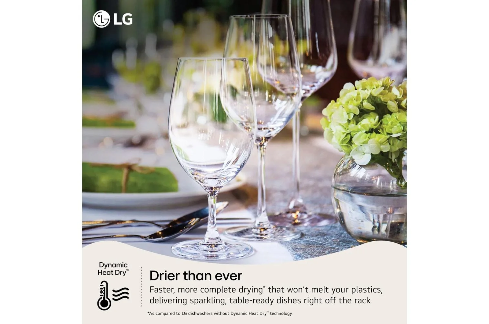 Lg LDNPH753S Smart FlushFit™ Top Control Dishwasher with 1-Hour Wash & Dry, QuadWash® Pro, TrueSteam® and Dynamic Heat Dry™ w/AutoVent Dry™ - Image 6