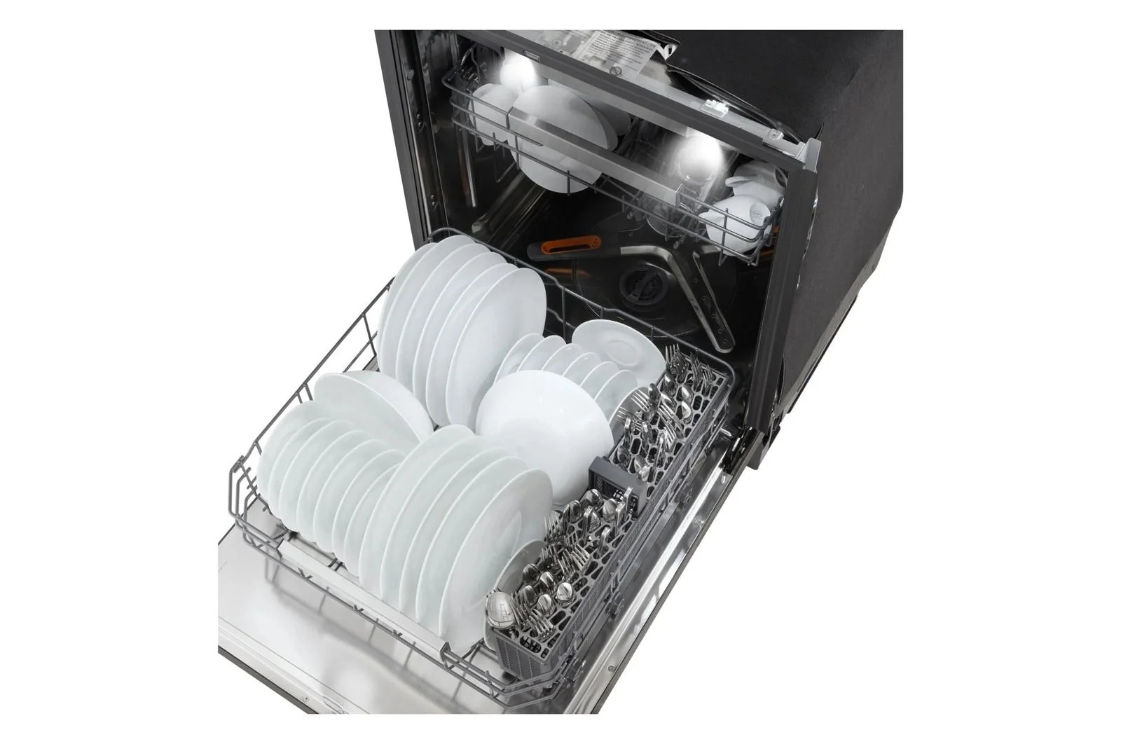 Lg LDNTH753D Smart FlushFit™ Top Control Dishwasher with 1-Hour Wash & Dry, QuadWash® Pro, TrueSteam® and Dynamic Heat Dry™ w/AutoVent Dry™ - Image 12