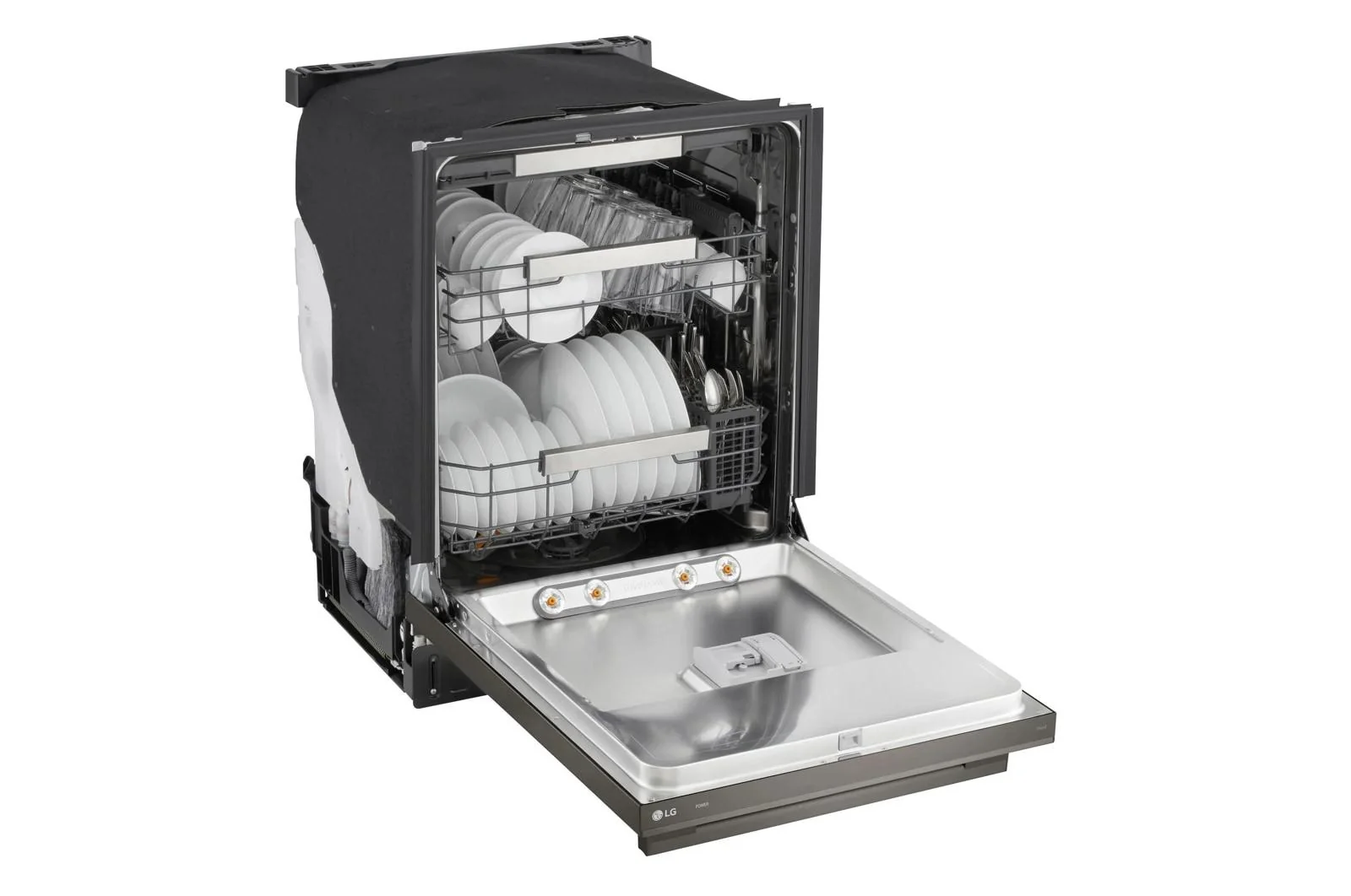 Lg LDNTH753D Smart FlushFit™ Top Control Dishwasher with 1-Hour Wash & Dry, QuadWash® Pro, TrueSteam® and Dynamic Heat Dry™ w/AutoVent Dry™ - Image 17