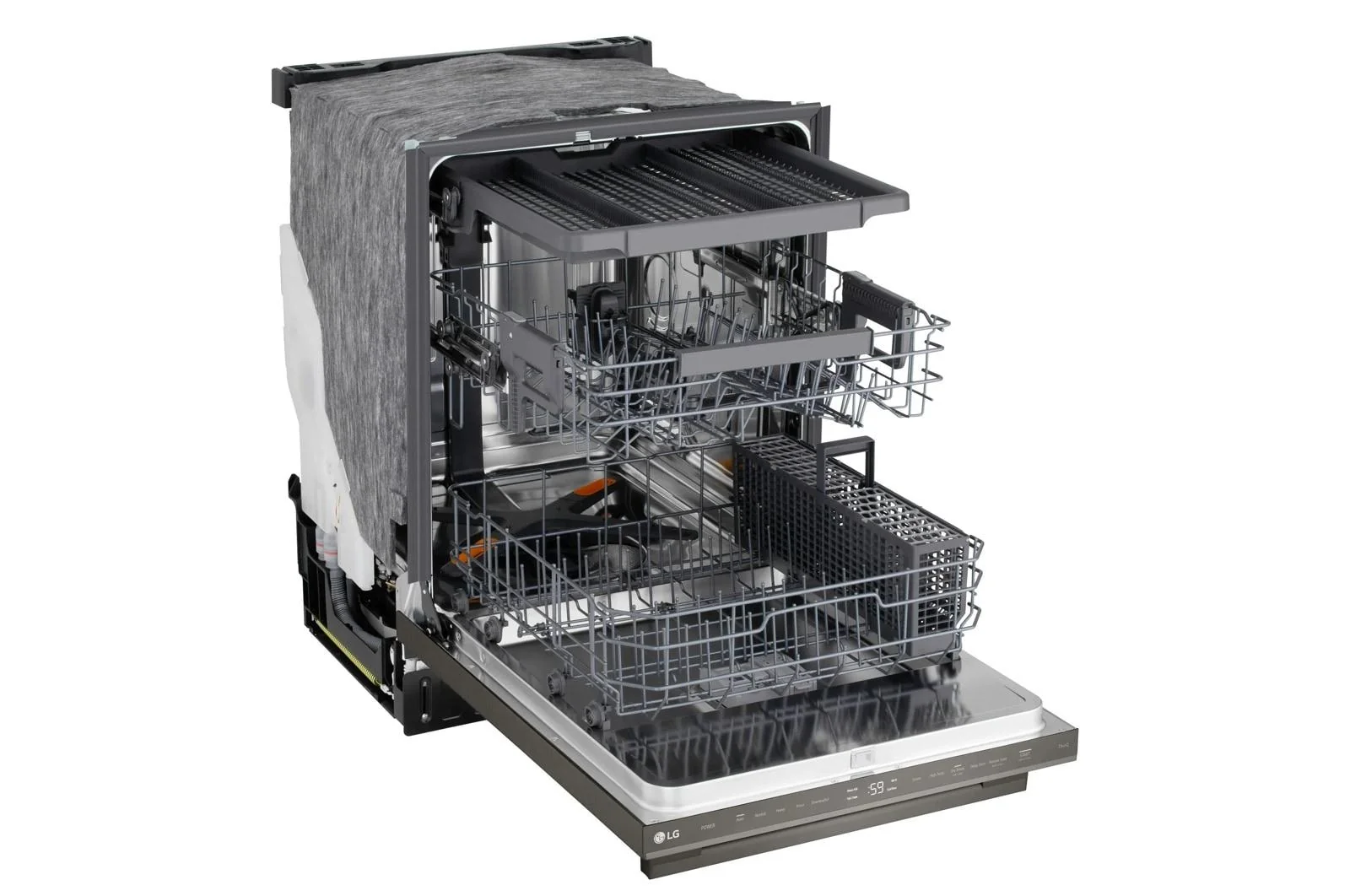 Lg LDNTM545D Smart FlushFit™ Top Control Dishwasher with 1-Hour Wash & Dry, QuadWash® Pro, and Dynamic Heat Dry™ w/AutoVent Dry™ - Image 15